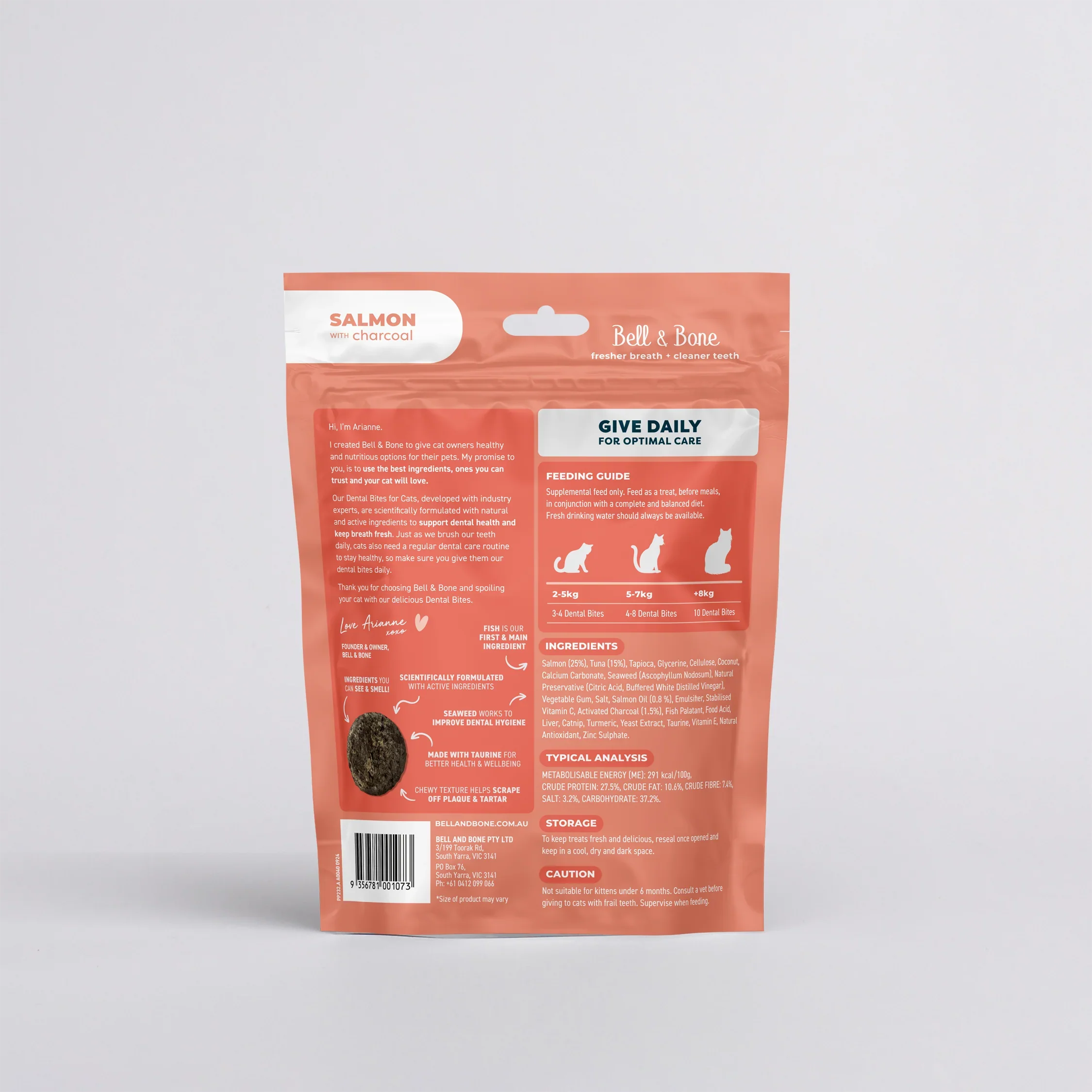 Bell & Bone Adult Cat Dental Bites - Image 5