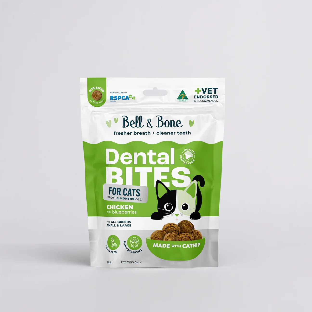 Bell & Bone Adult Cat Dental Bites - Image 9