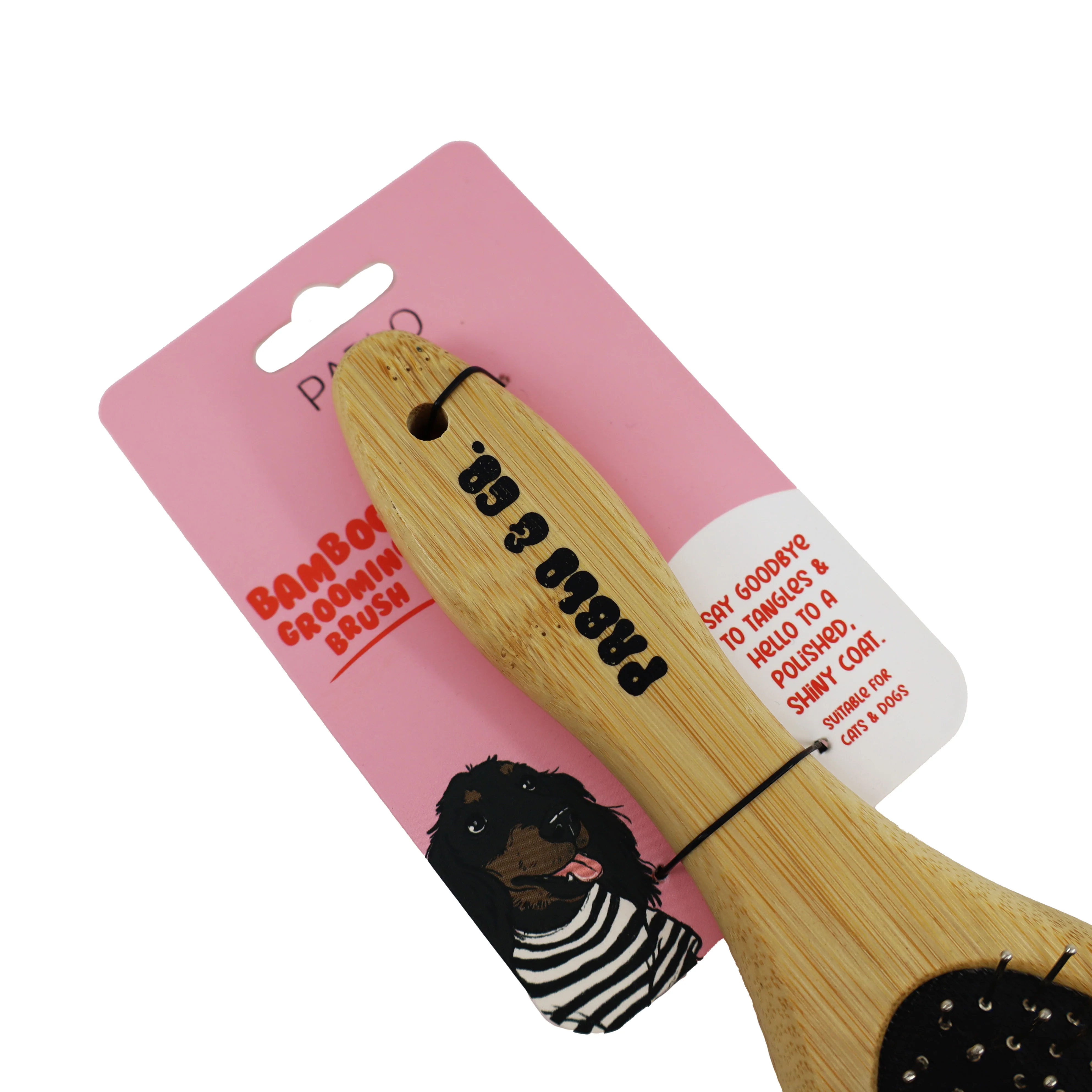 Bamboo Grooming Brush - Image 2