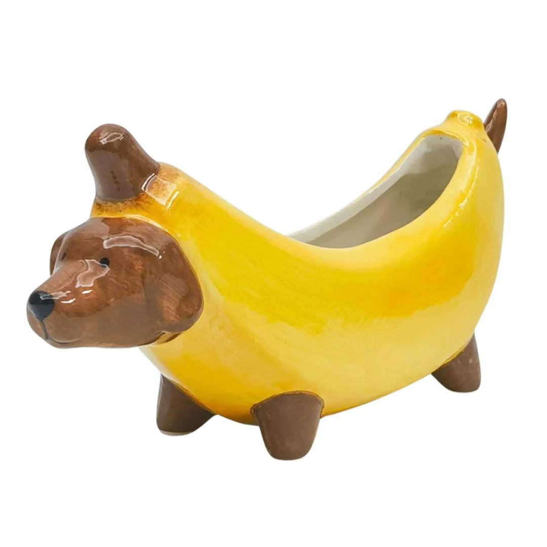 Banana Dog Planter