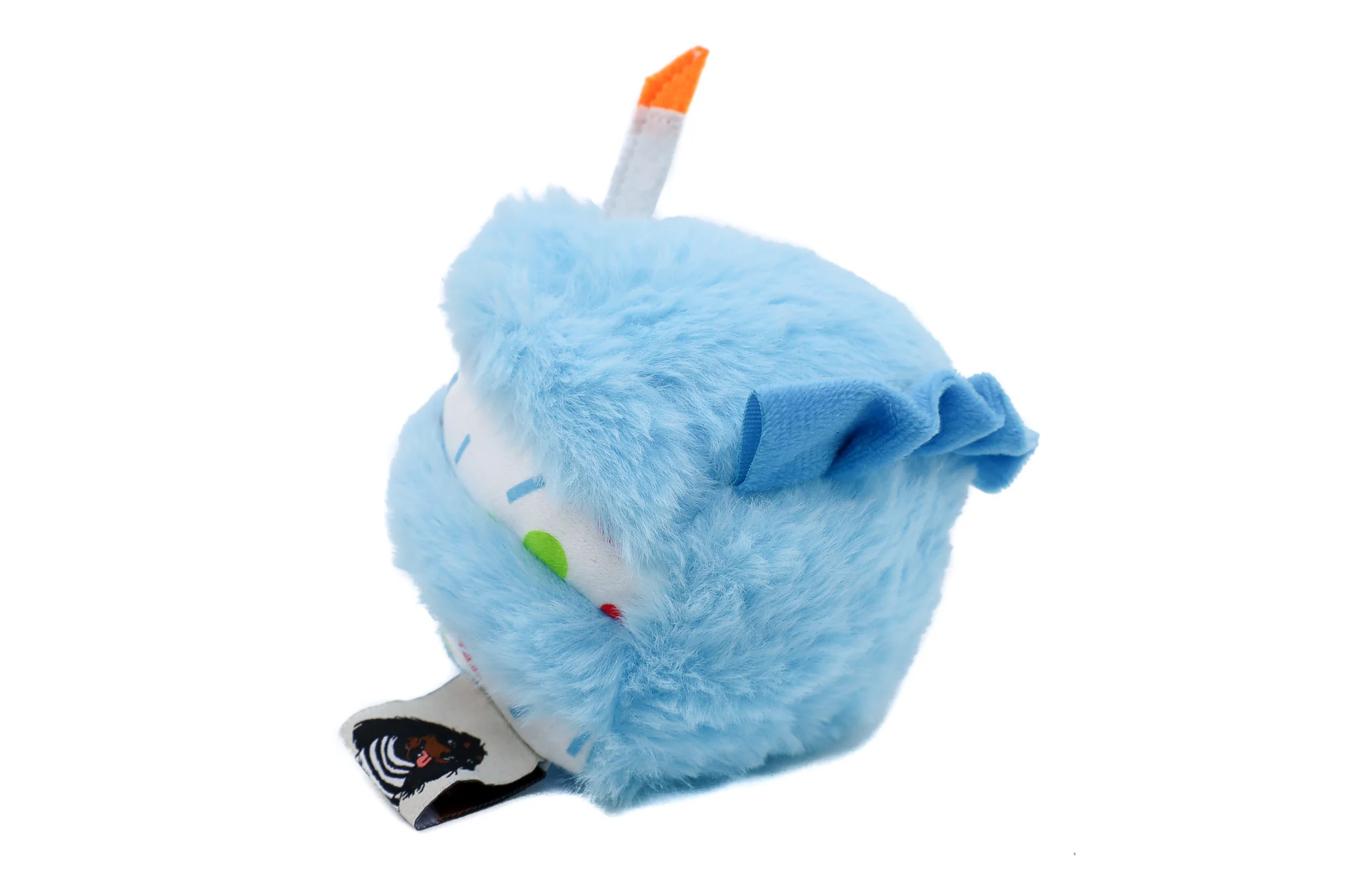 Birthday Cake Squeaky Toy - Blue - Image 2