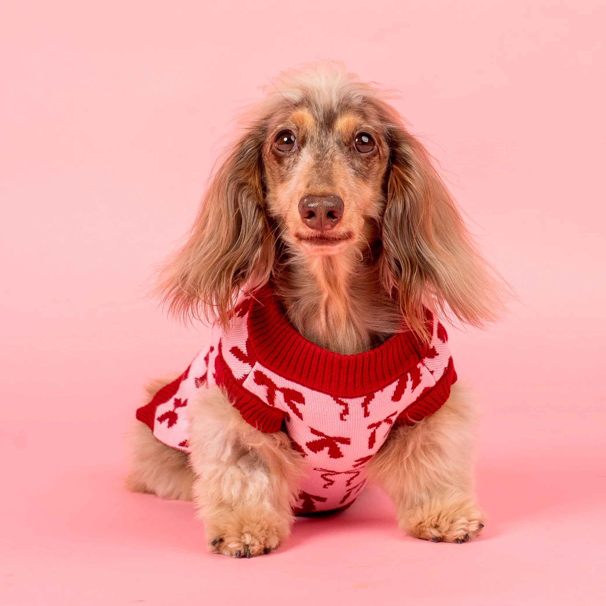 Blush Bows Sweater - Image 2