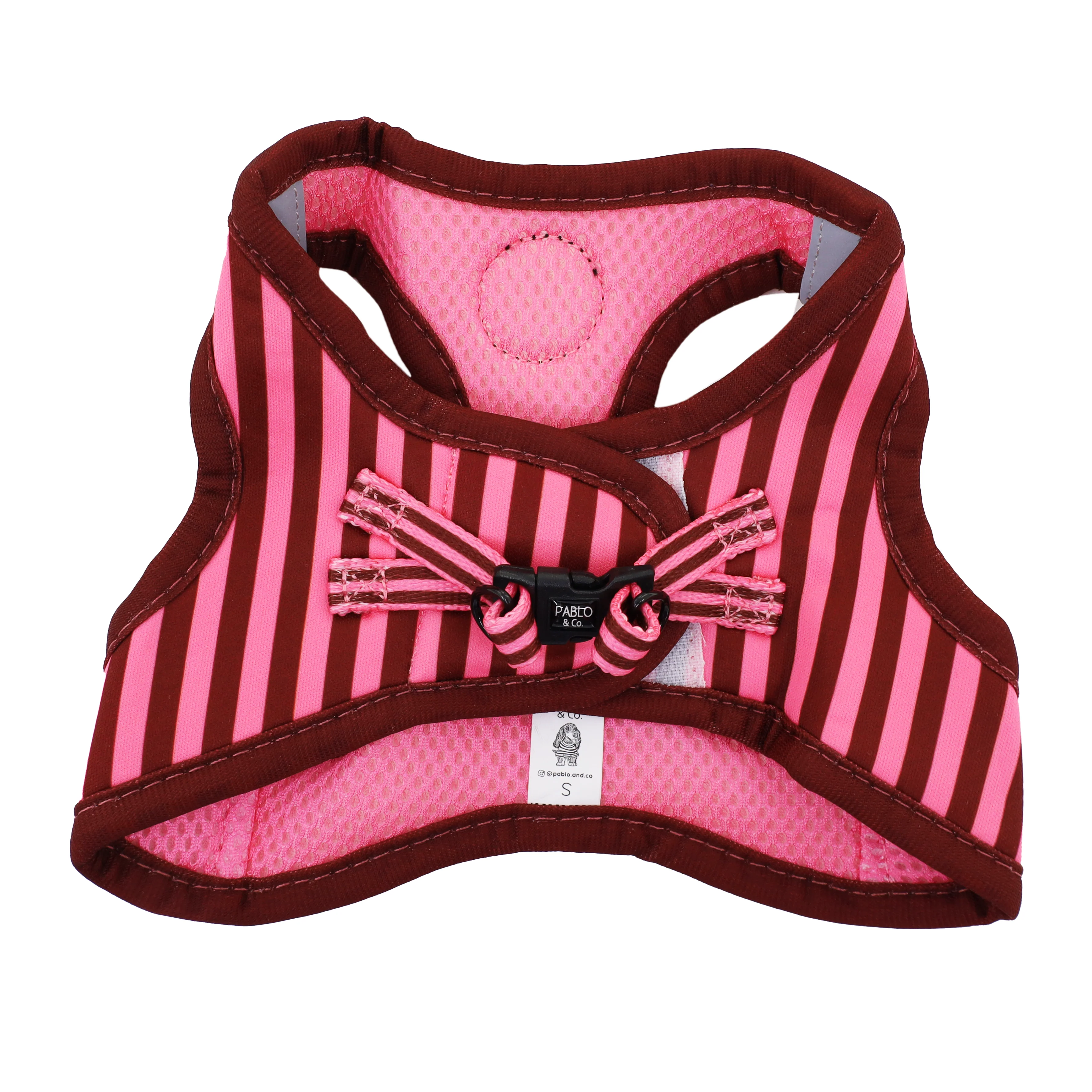 Blushing Stripes: Step In Cat Harness - Image 2