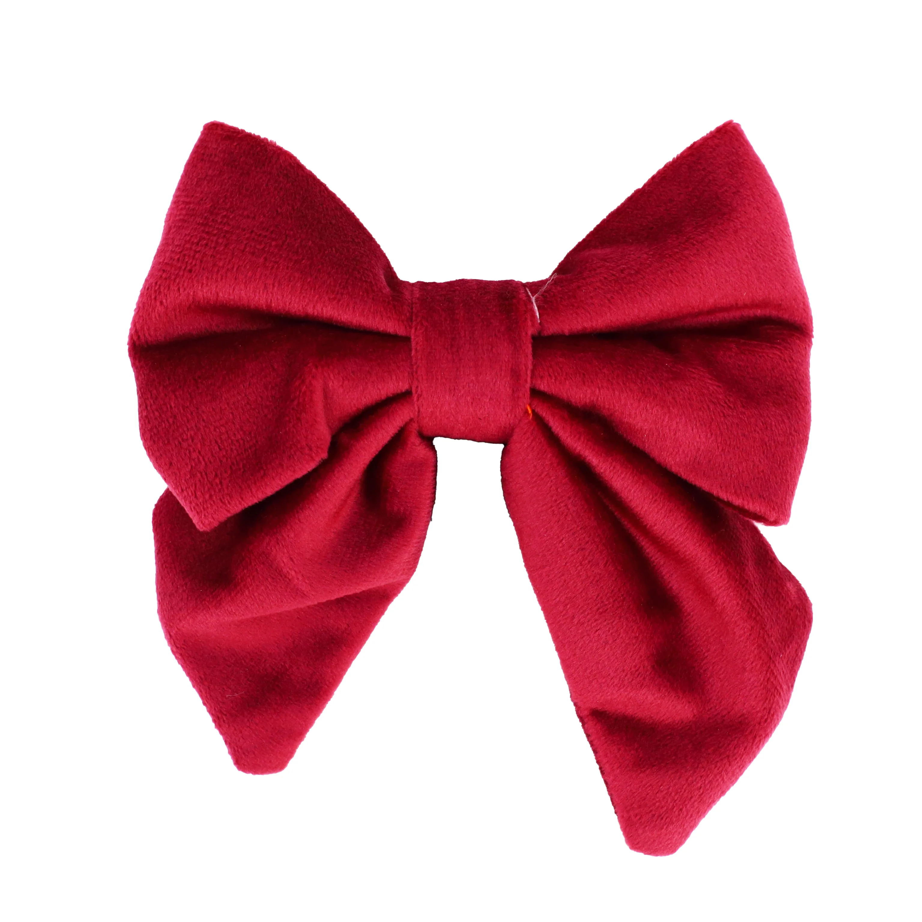 Merlot Velvet Sailor Bow Tie - Image 4