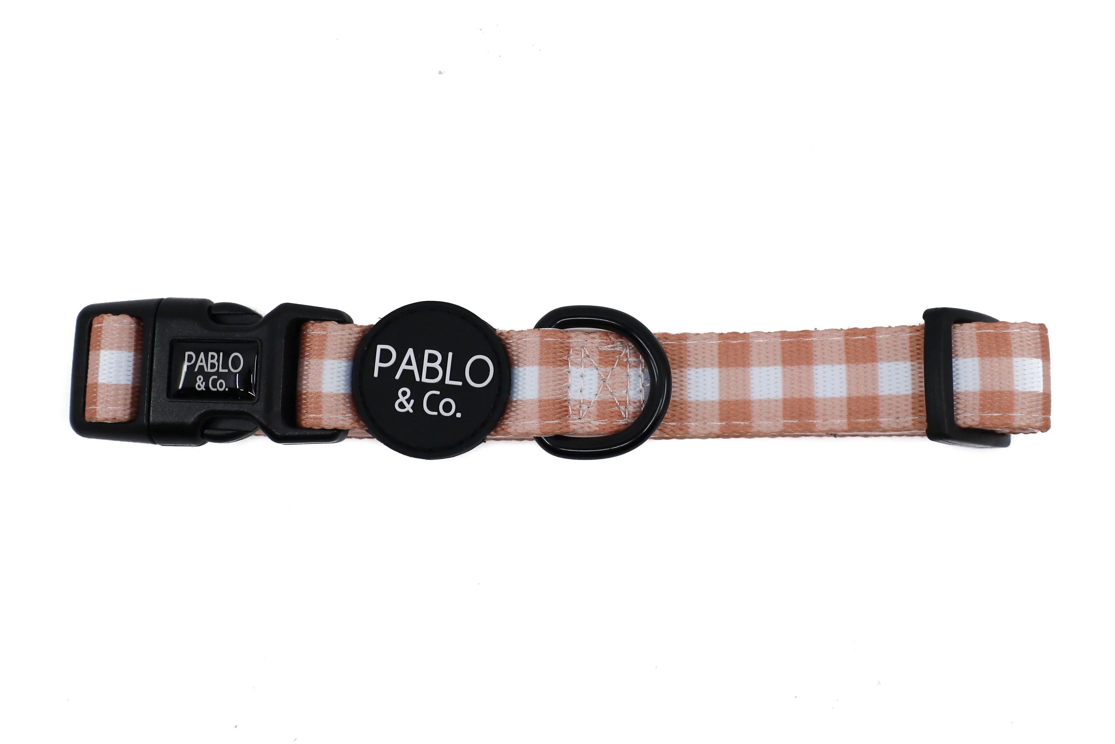 Chocolate Gingham: Collar - Image 3