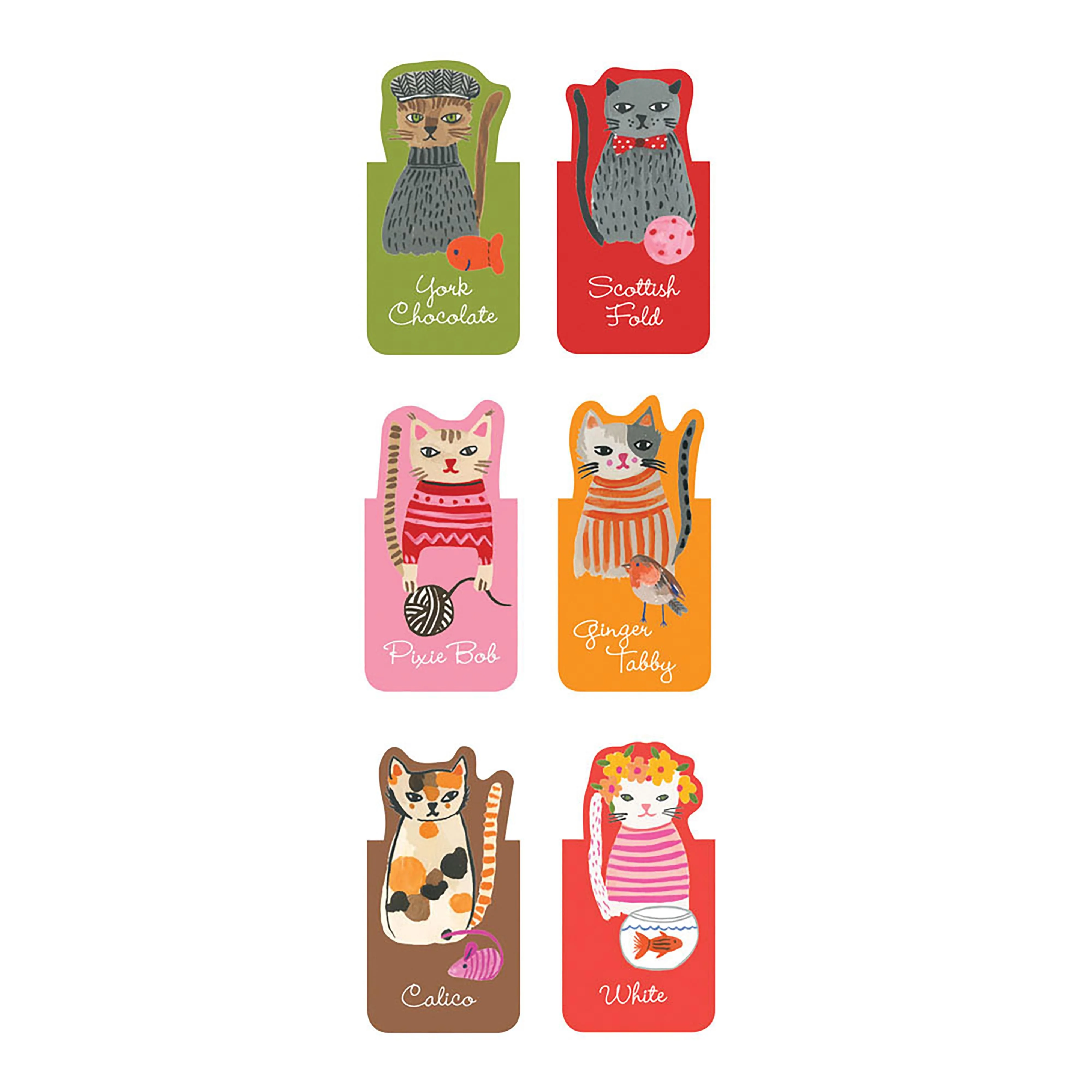 Cool Cats Magnetic Bookmarks - Image 2