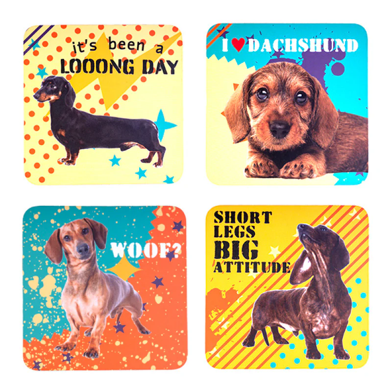 Dachshund Coaster Set - Image 2