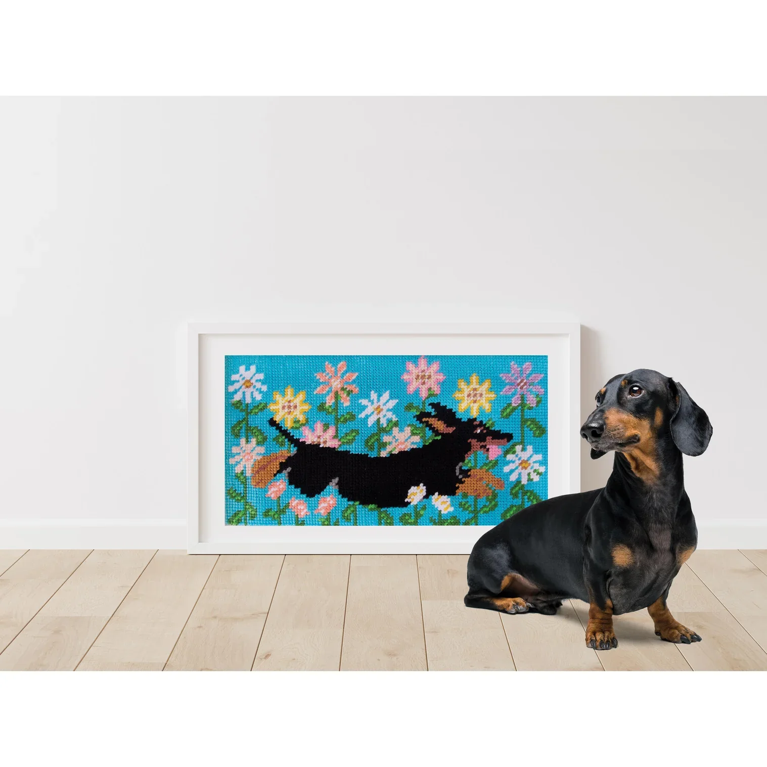Dachshund Half Stitch Kit - Image 2