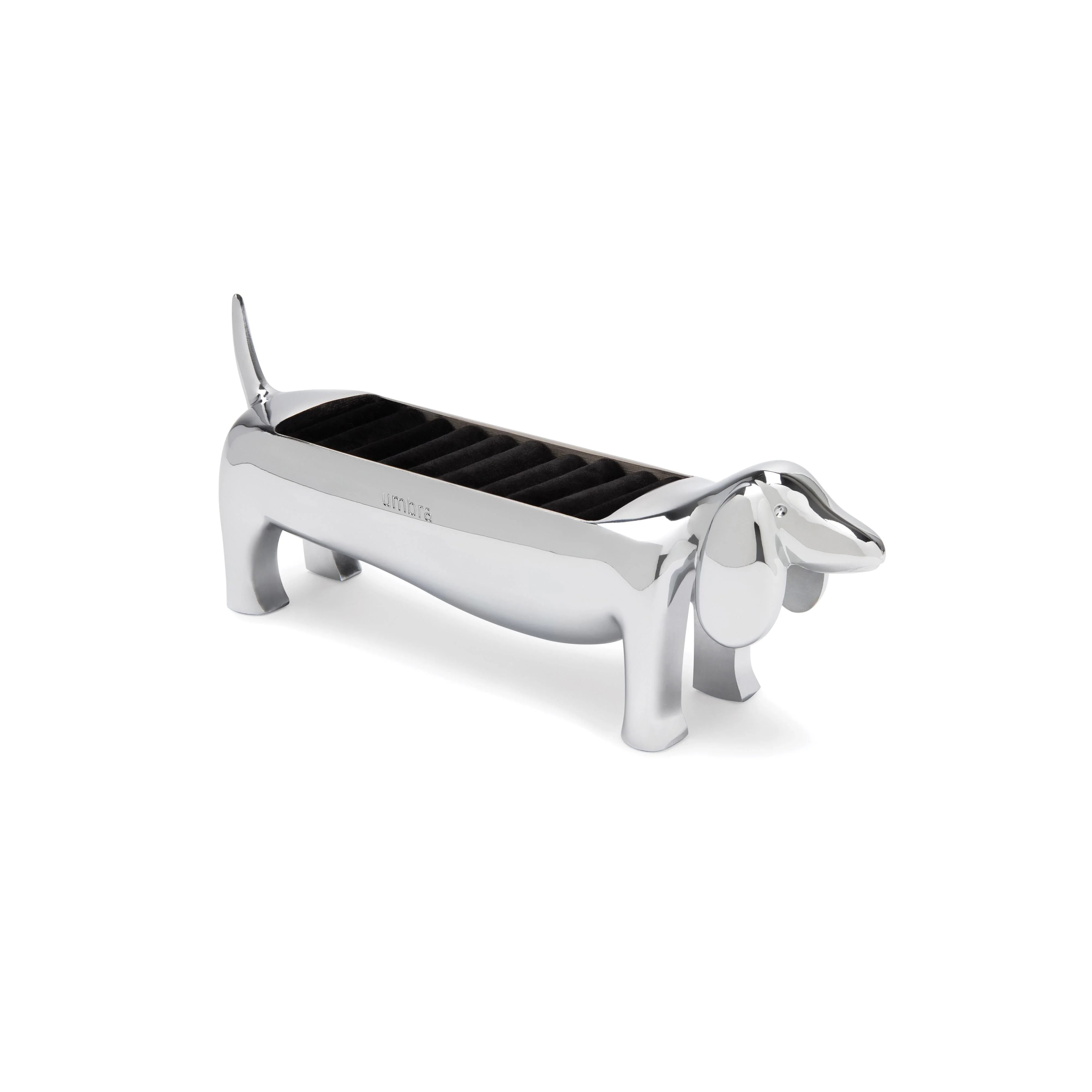 Dachshund Ring Holder - Chrome