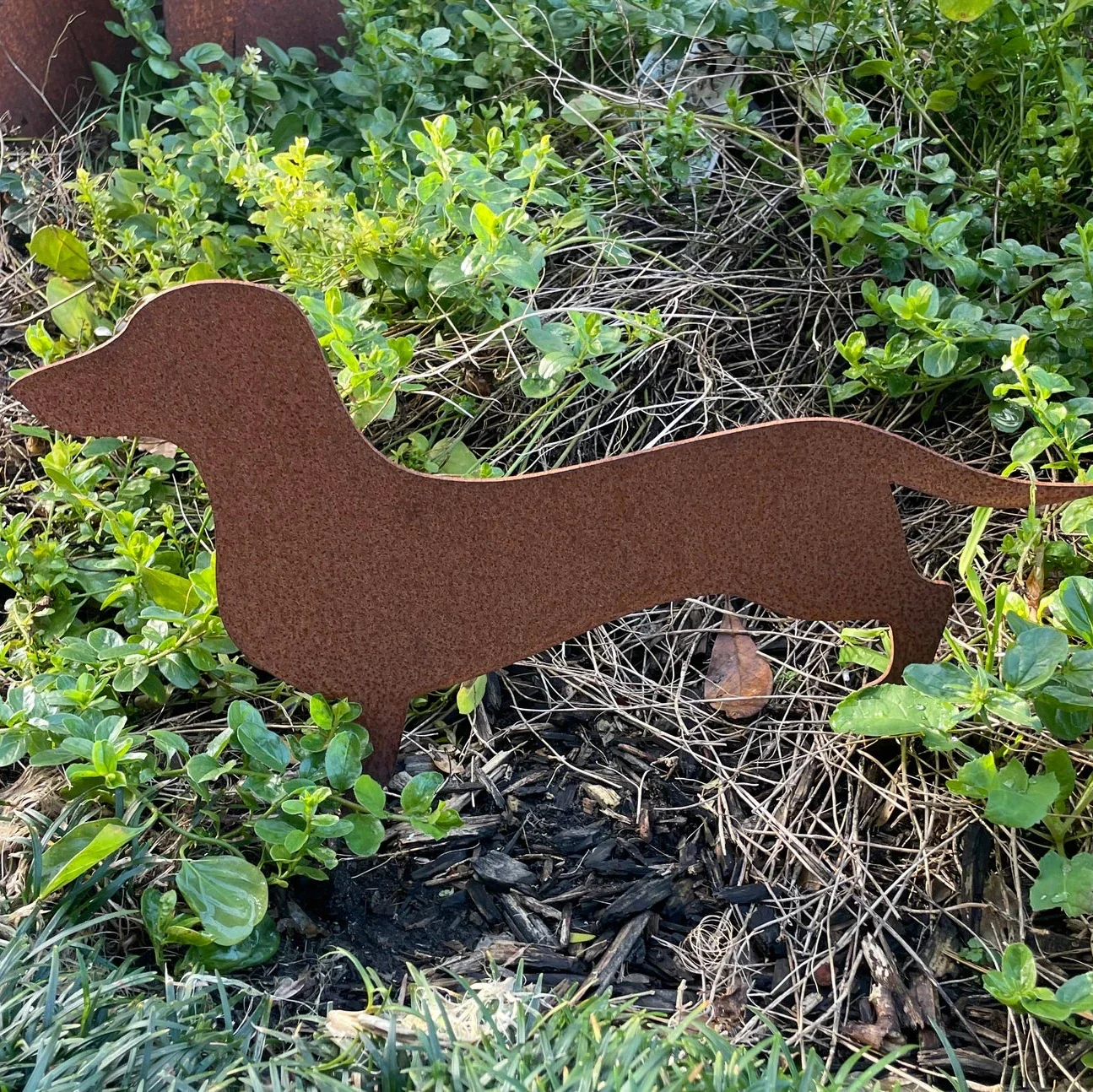 Dachshund Rusty Metal Sign - Image 2