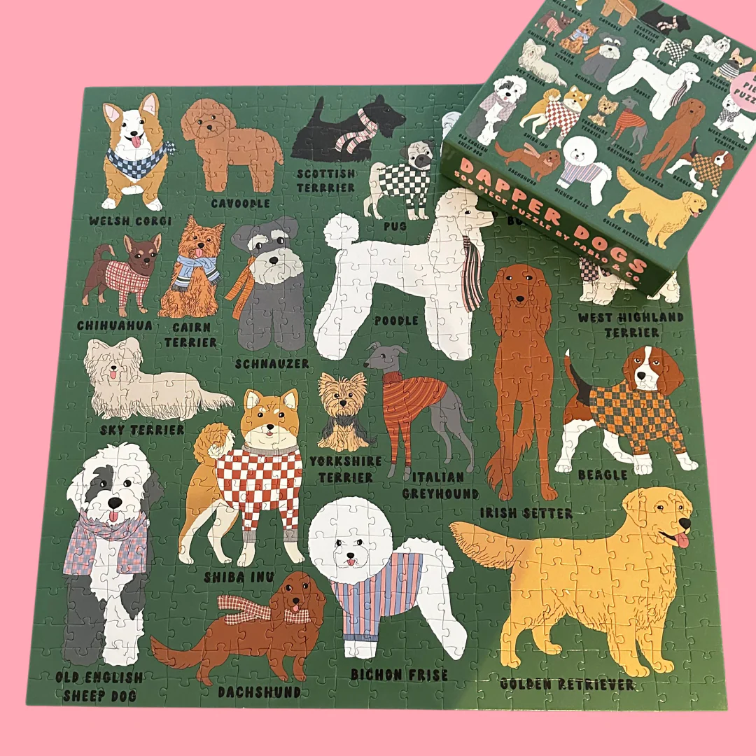 Dapper Dogs: 500 Piece Puzzle - Image 10