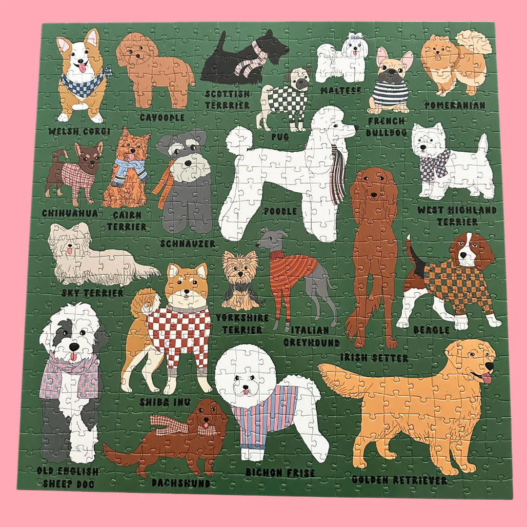 Dapper Dogs: 500 Piece Puzzle - Image 3