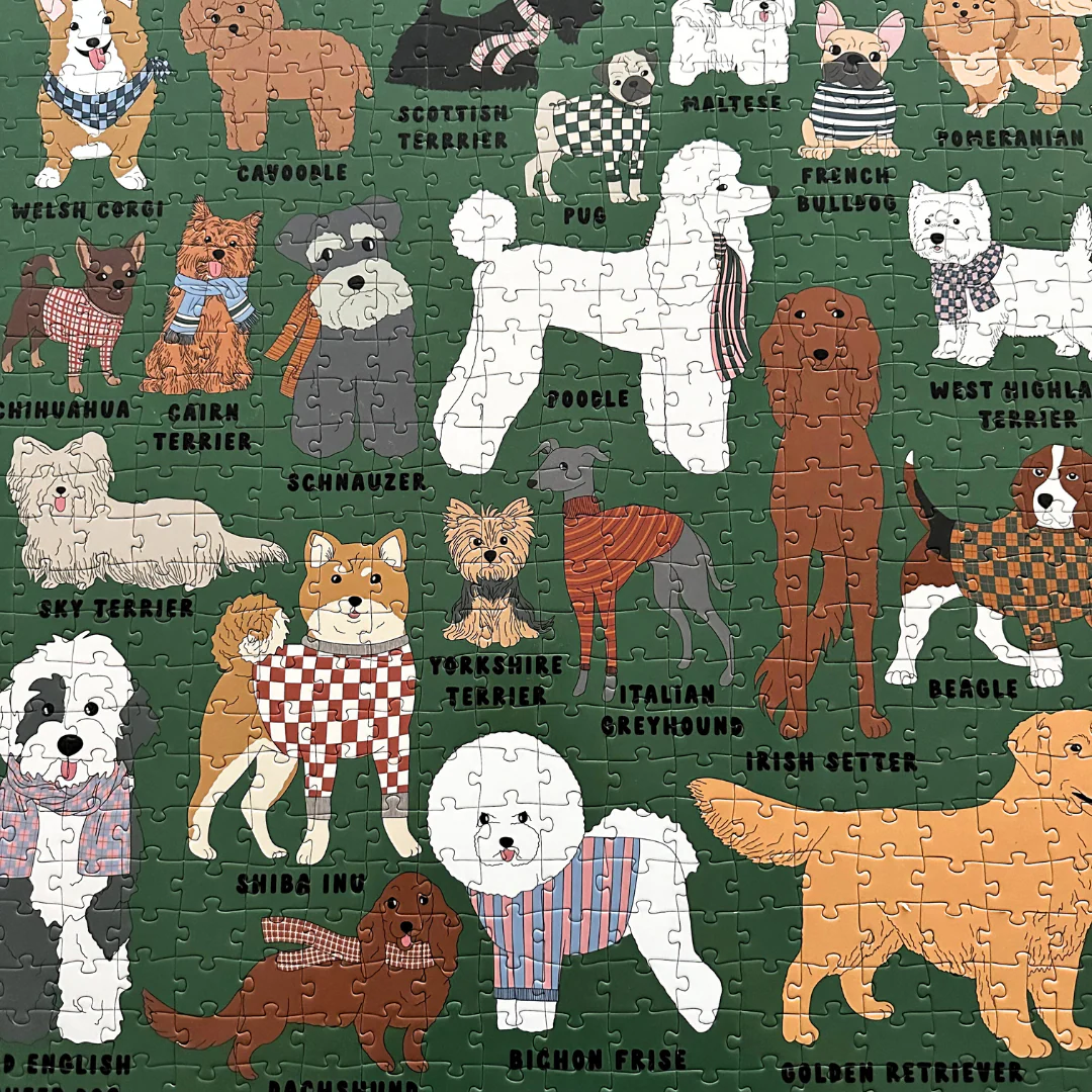 Dapper Dogs: 500 Piece Puzzle - Image 9