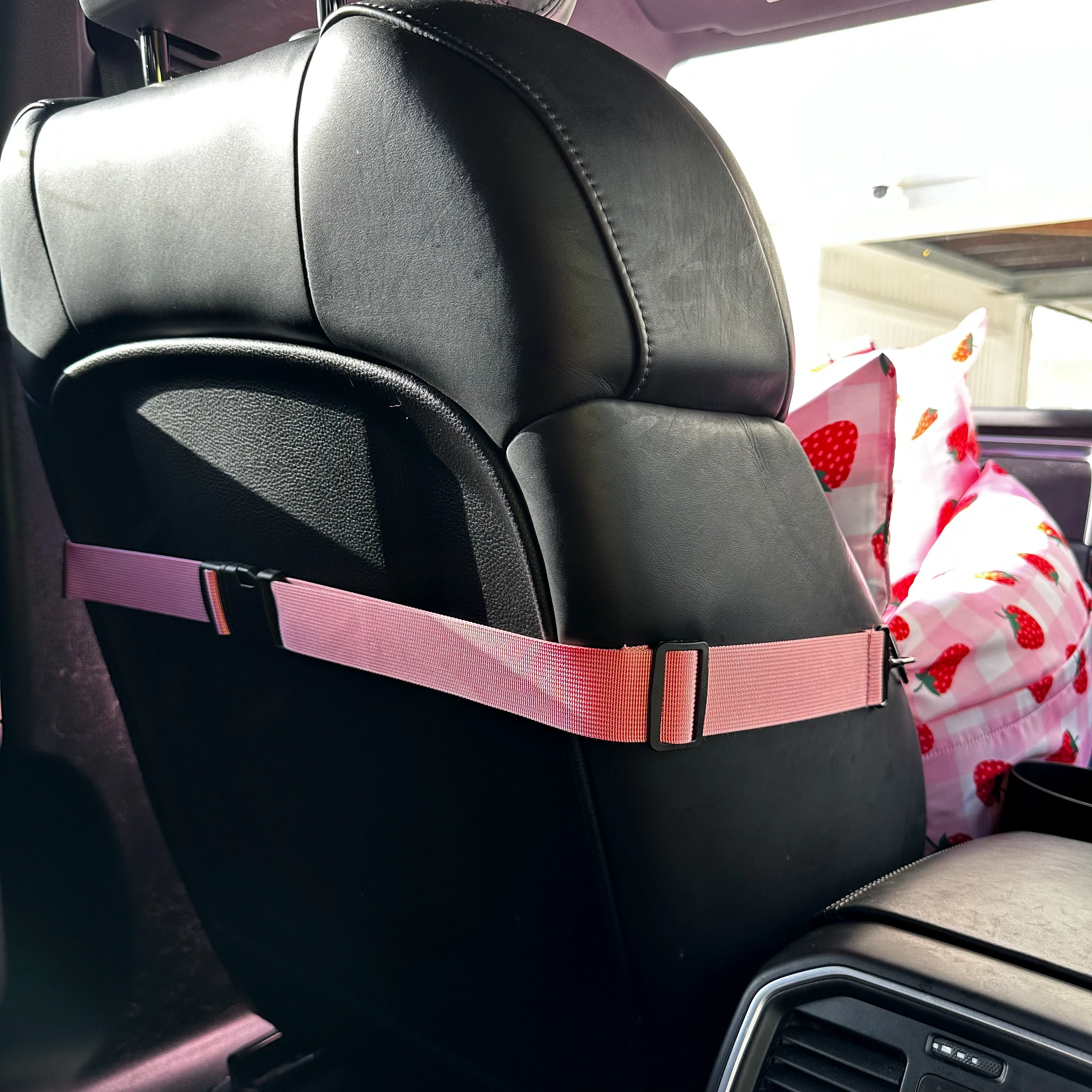 Deluxe Travel Car Bed: Strawberry Fields - Image 7