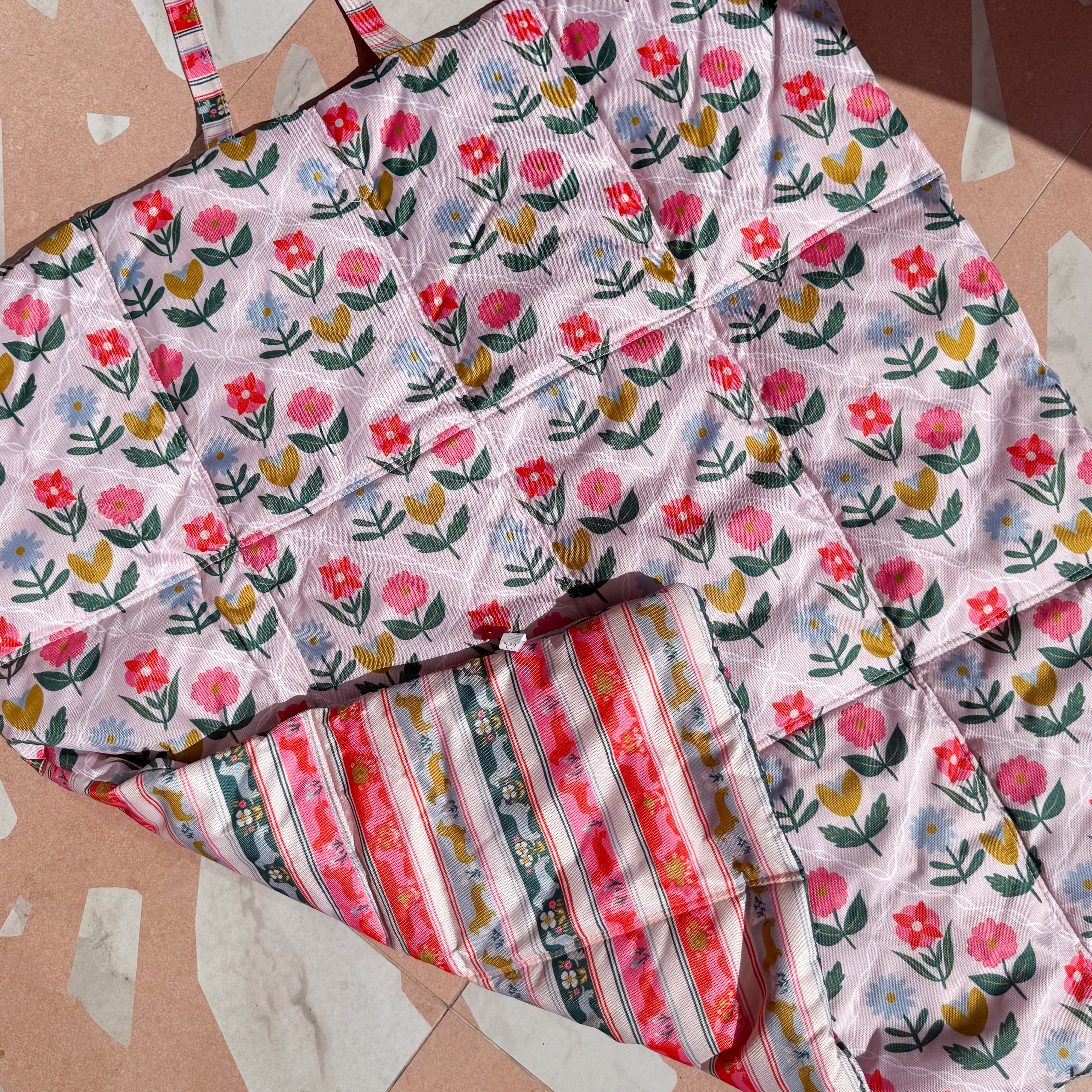 Deluxe Travel Mat: The Blooming Dachshund - Image 5