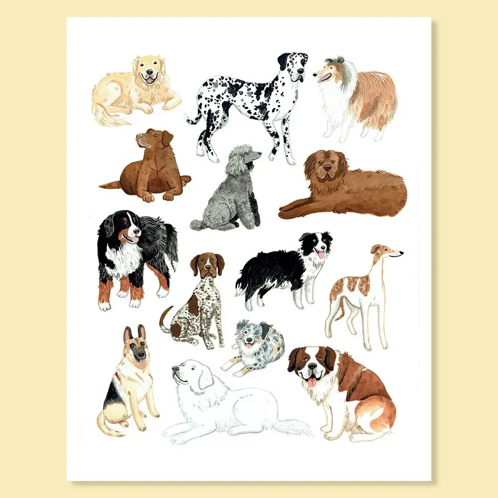 Dog Breeds Art Prints - Image 4