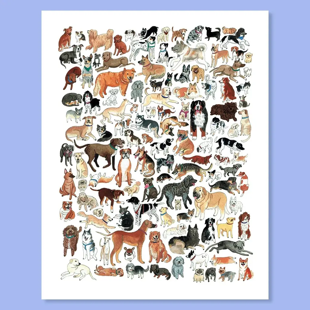 Dog Breeds Art Prints - Image 6