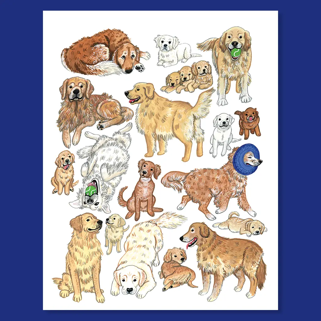 Dog Breeds Art Prints - Image 7