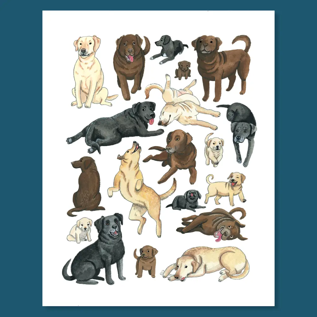 Dog Breeds Art Prints - Image 8