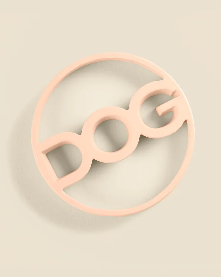 DOG Corner Bowl Set - Blush - Image 4