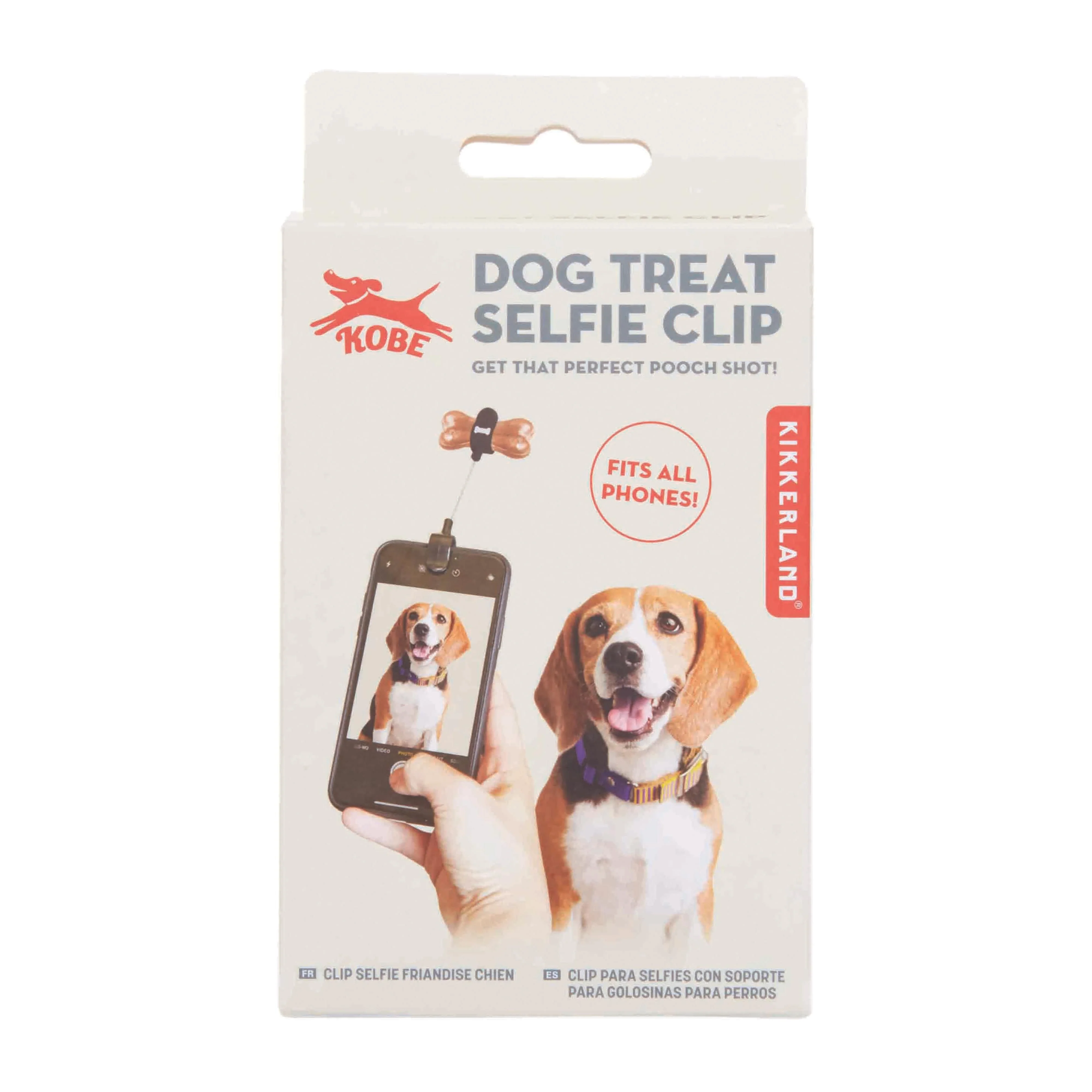 Dog Treat Selfie Clip