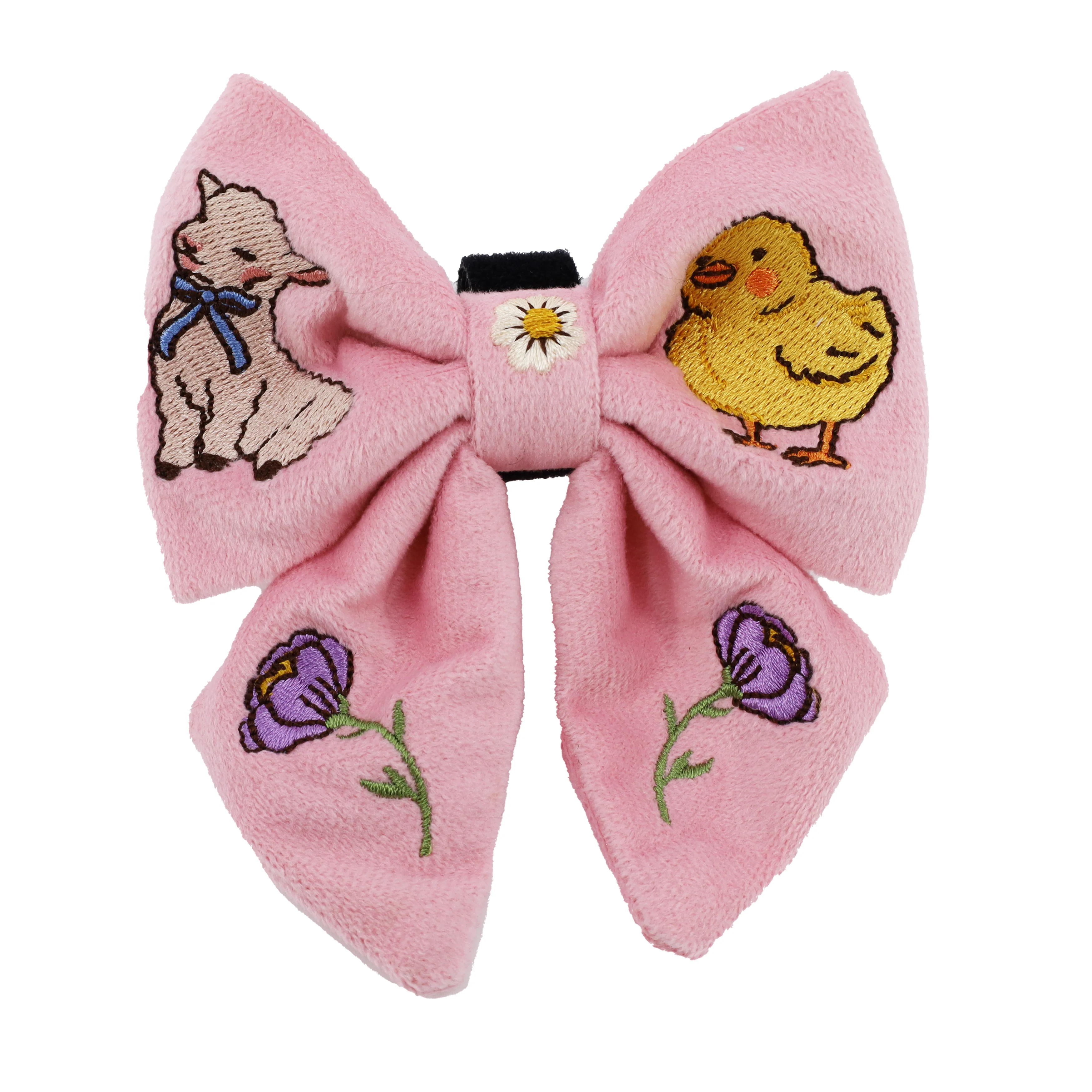 Easter Parade: Velvet Sailor Bow - Image 6