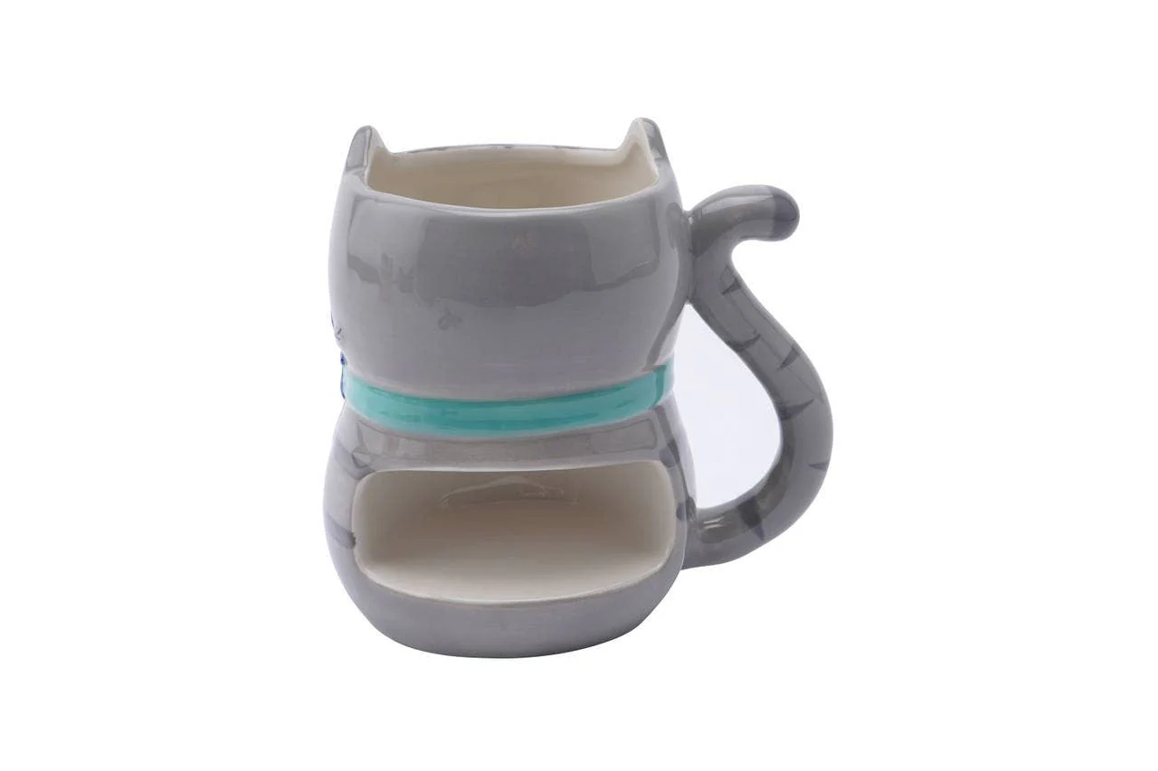 Floral Prints Kitten Snack Mug - Image 2