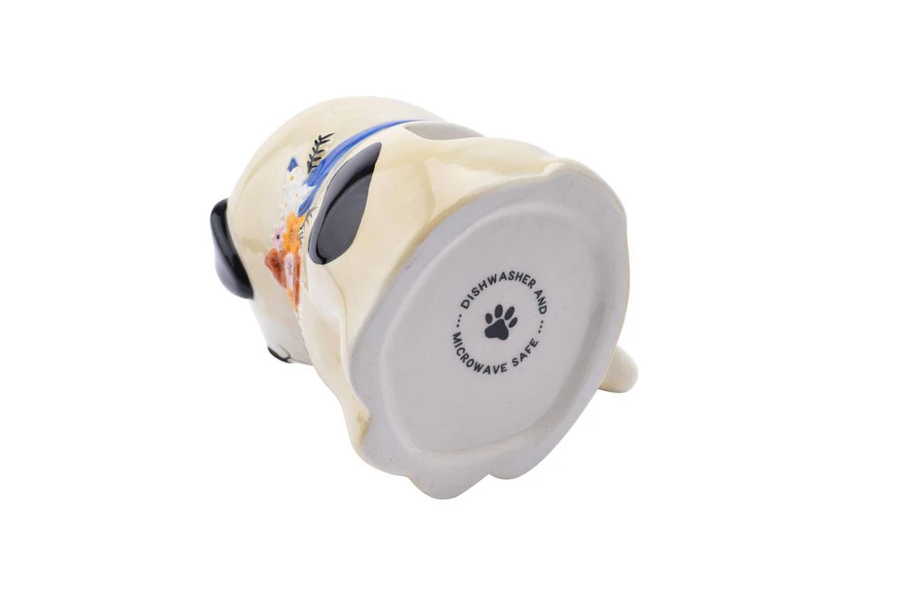 Floral Prints Puppy Snack Mug - Image 3
