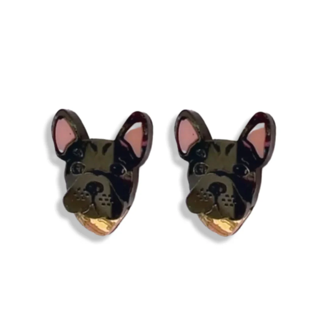 Frenchie Pet Earrings - Image 5