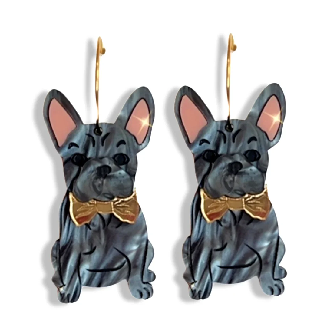 Frenchie Pet Earrings - Image 7
