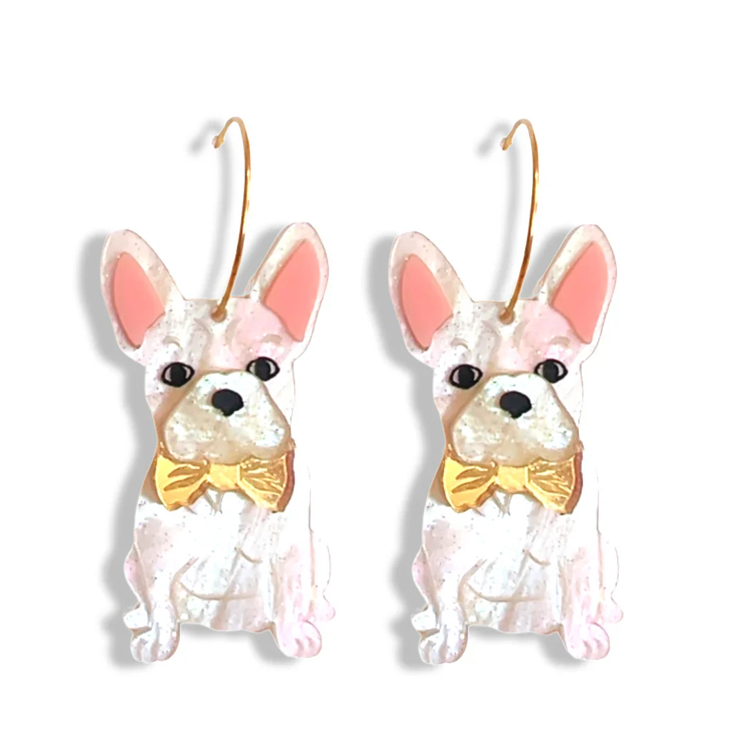 Frenchie Pet Earrings - Image 8
