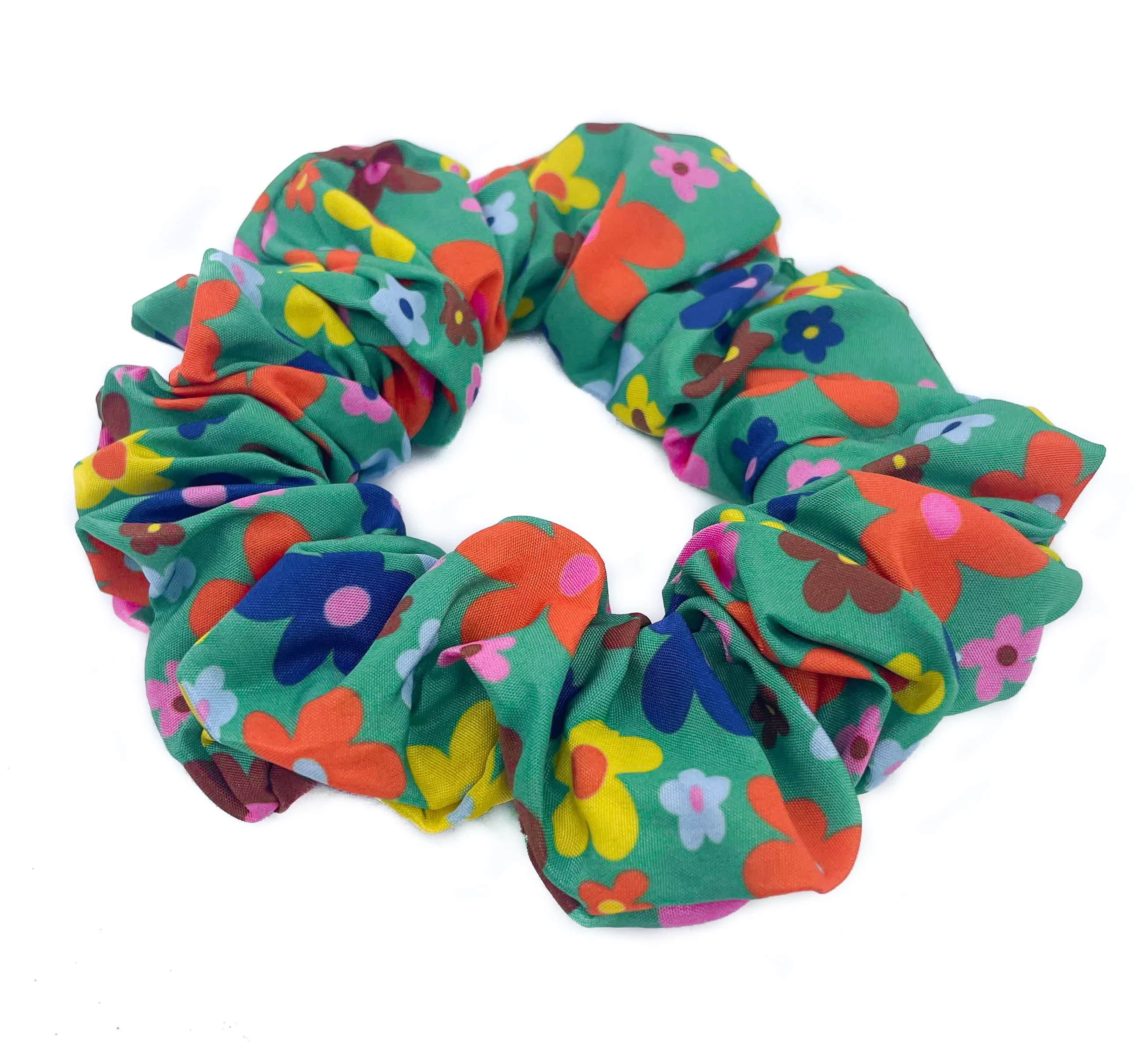 Funky Flowers Scrunchie