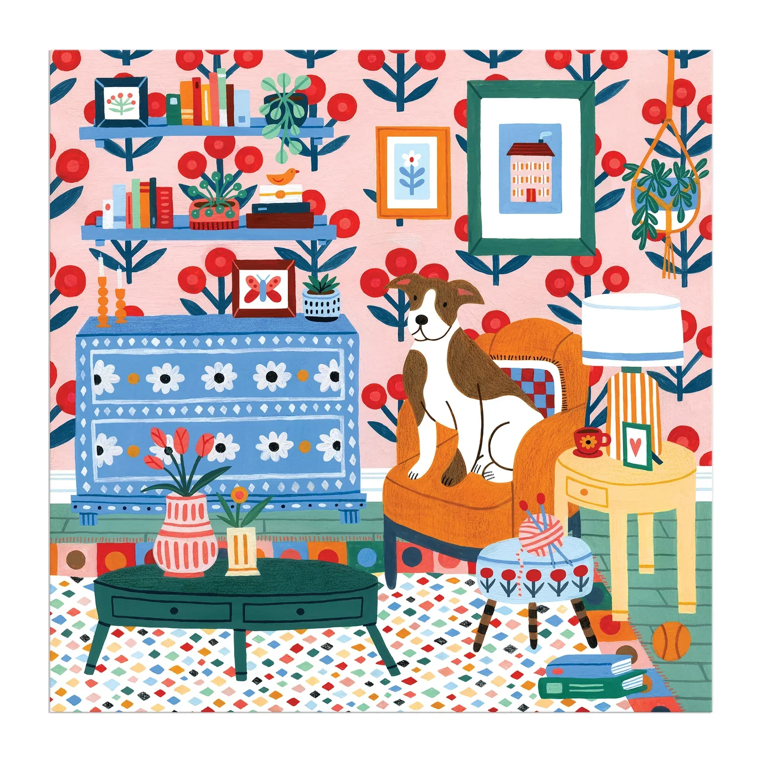 Galison: Pattern and Petal Puzzle 500pc - Image 3