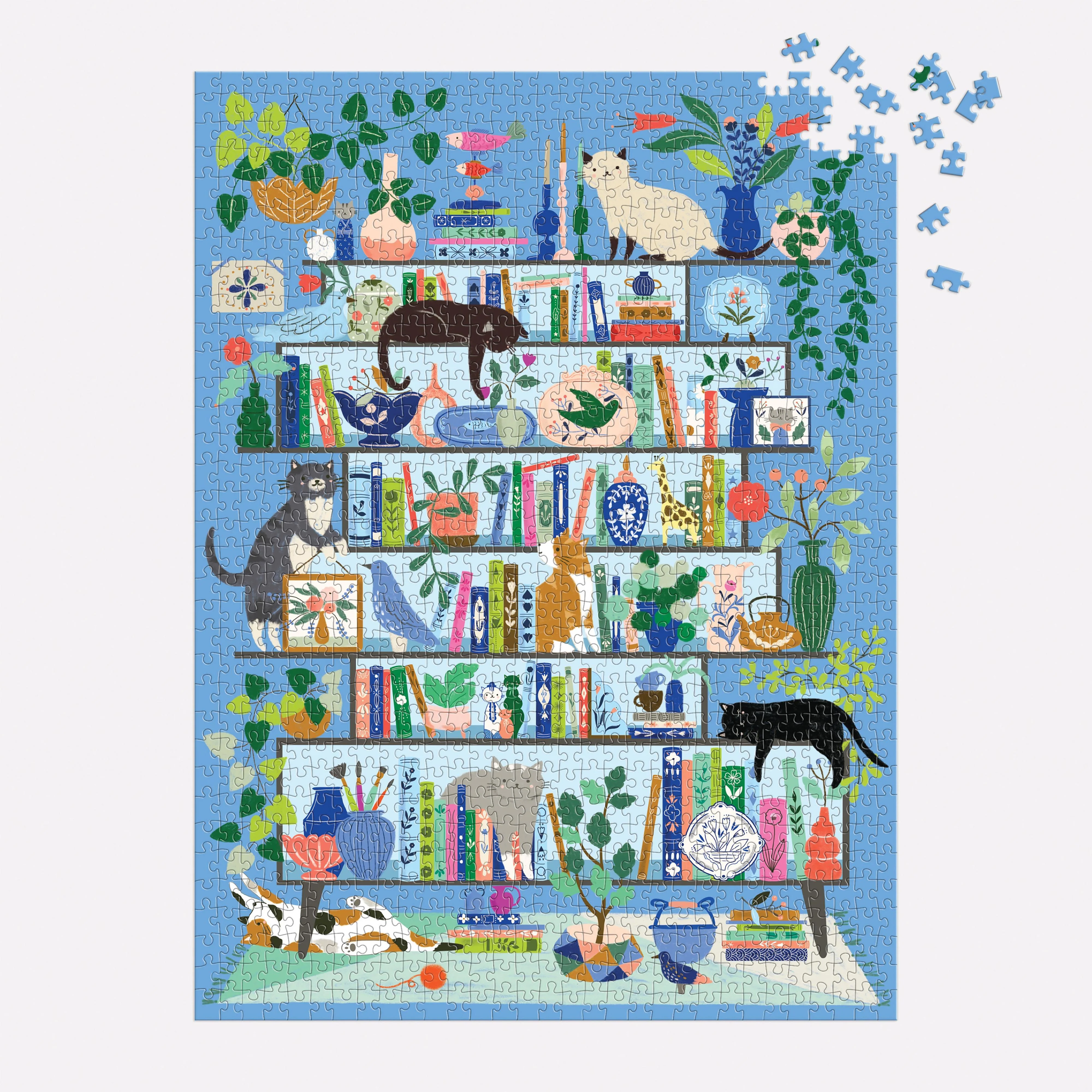 GALISON PURRFECT NOOK PUZZLE-1000PC - Image 3