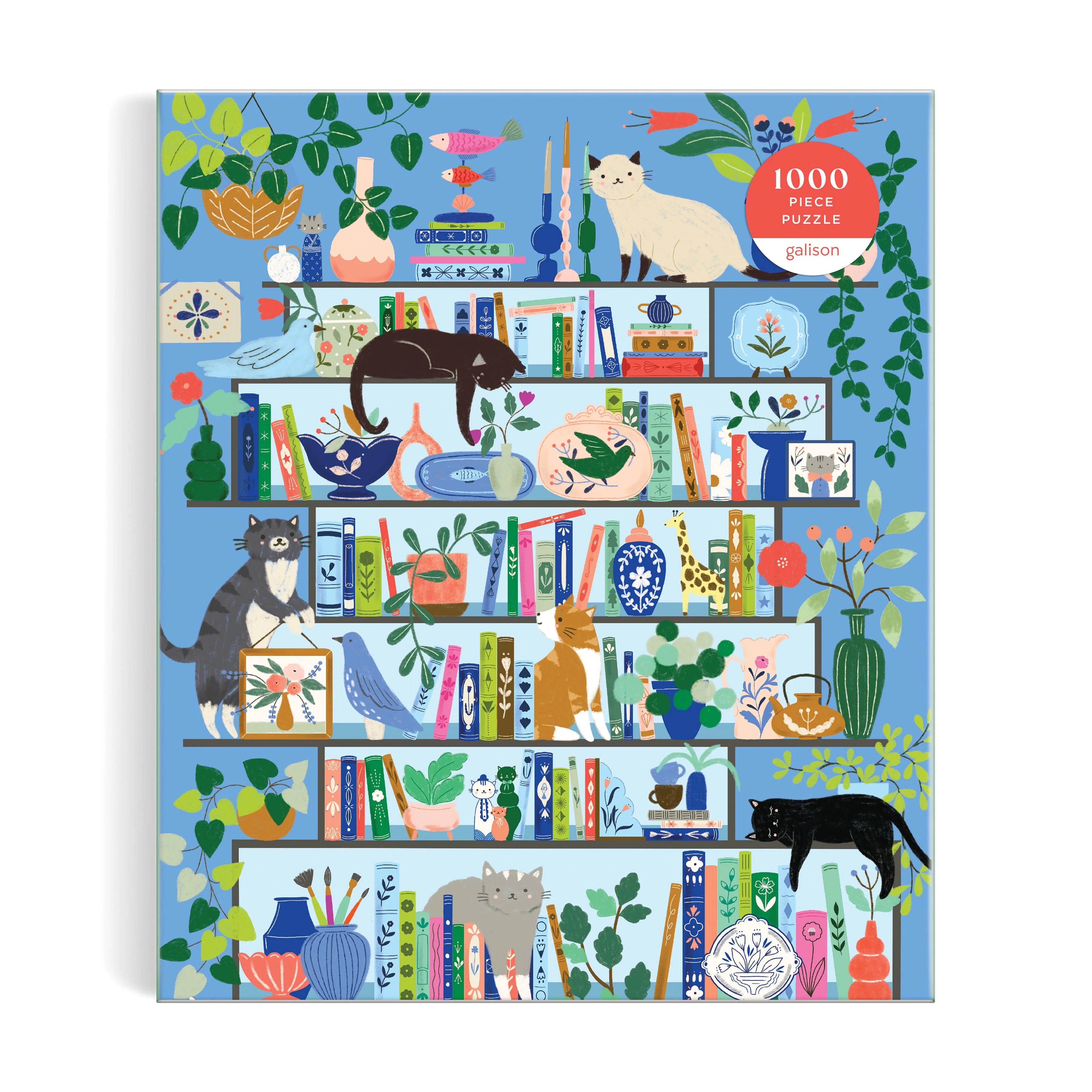 GALISON PURRFECT NOOK PUZZLE-1000PC - Image 4