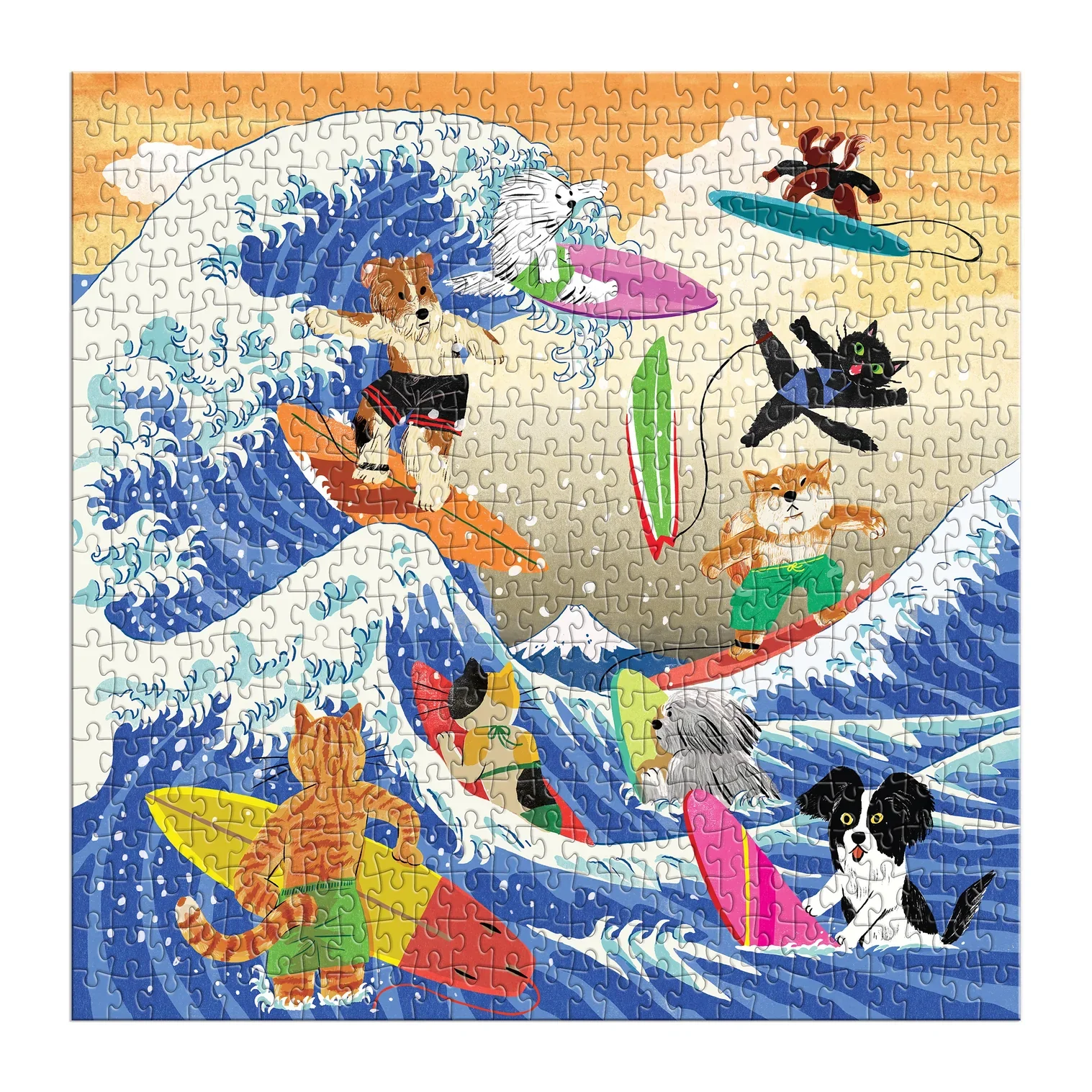 Galison: The Great Surf Puzzle 500pc - Image 2