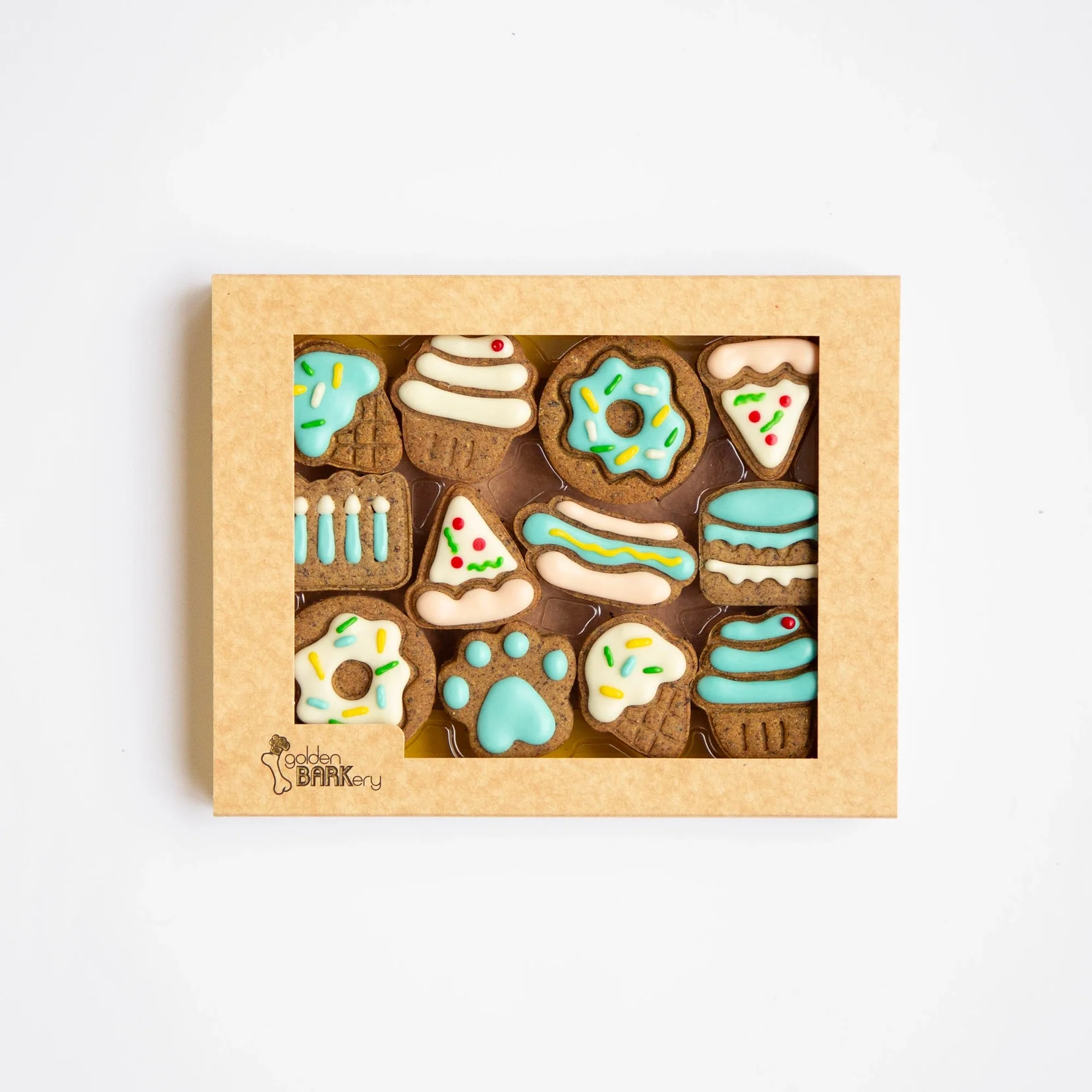 Golden Barkery: Dog Biscuits - Celebration Box Blue - Image 2