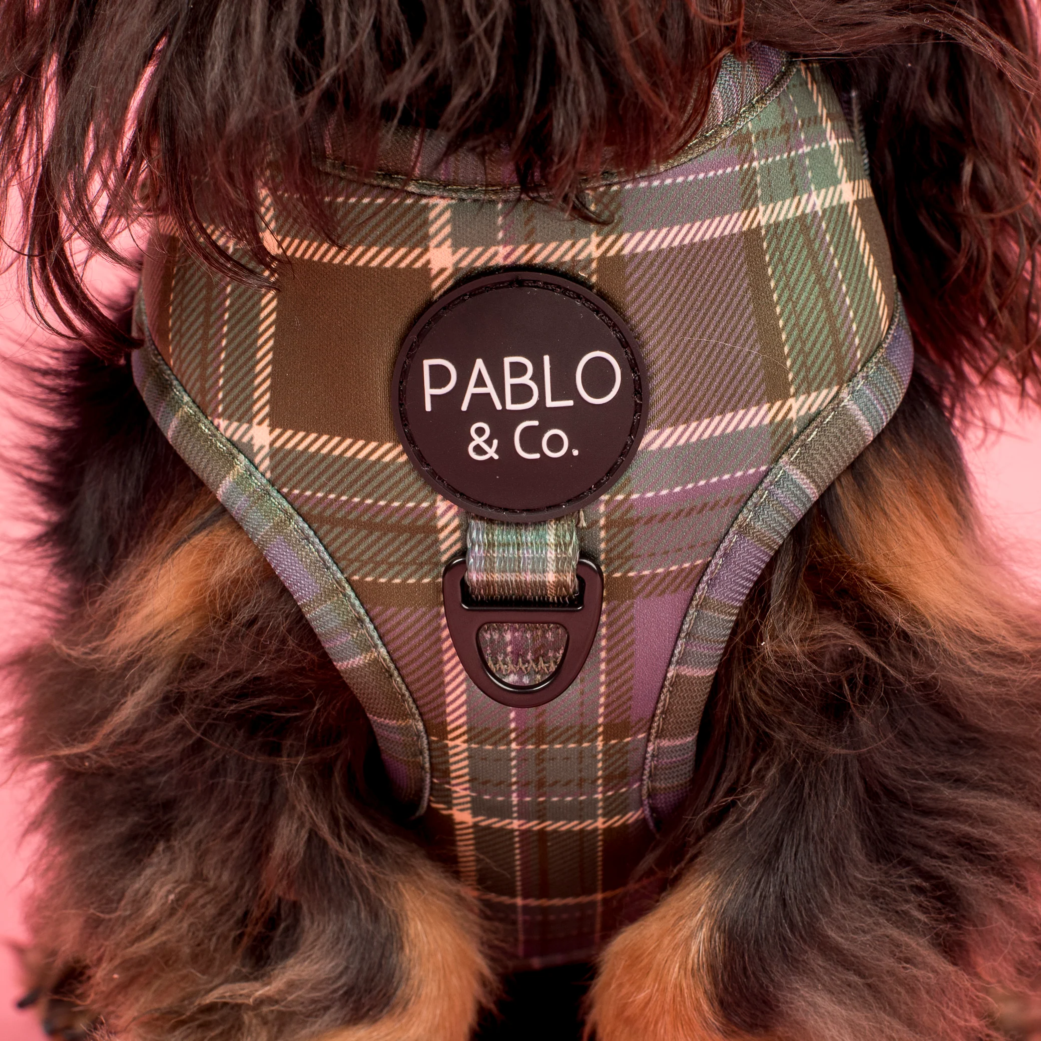 Green Plaid: Adjustable Harness - Image 2