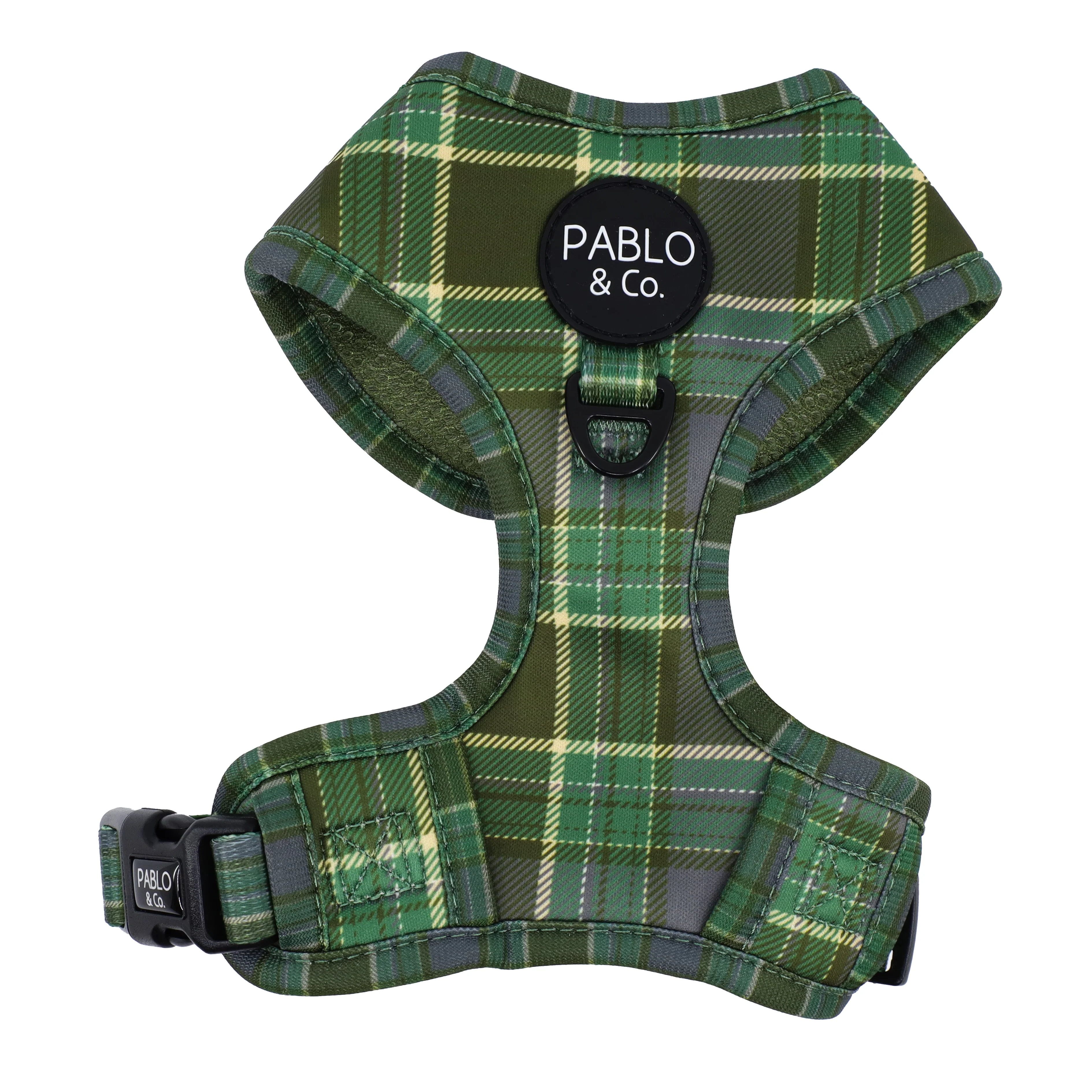 Green Plaid: Adjustable Harness - Image 5