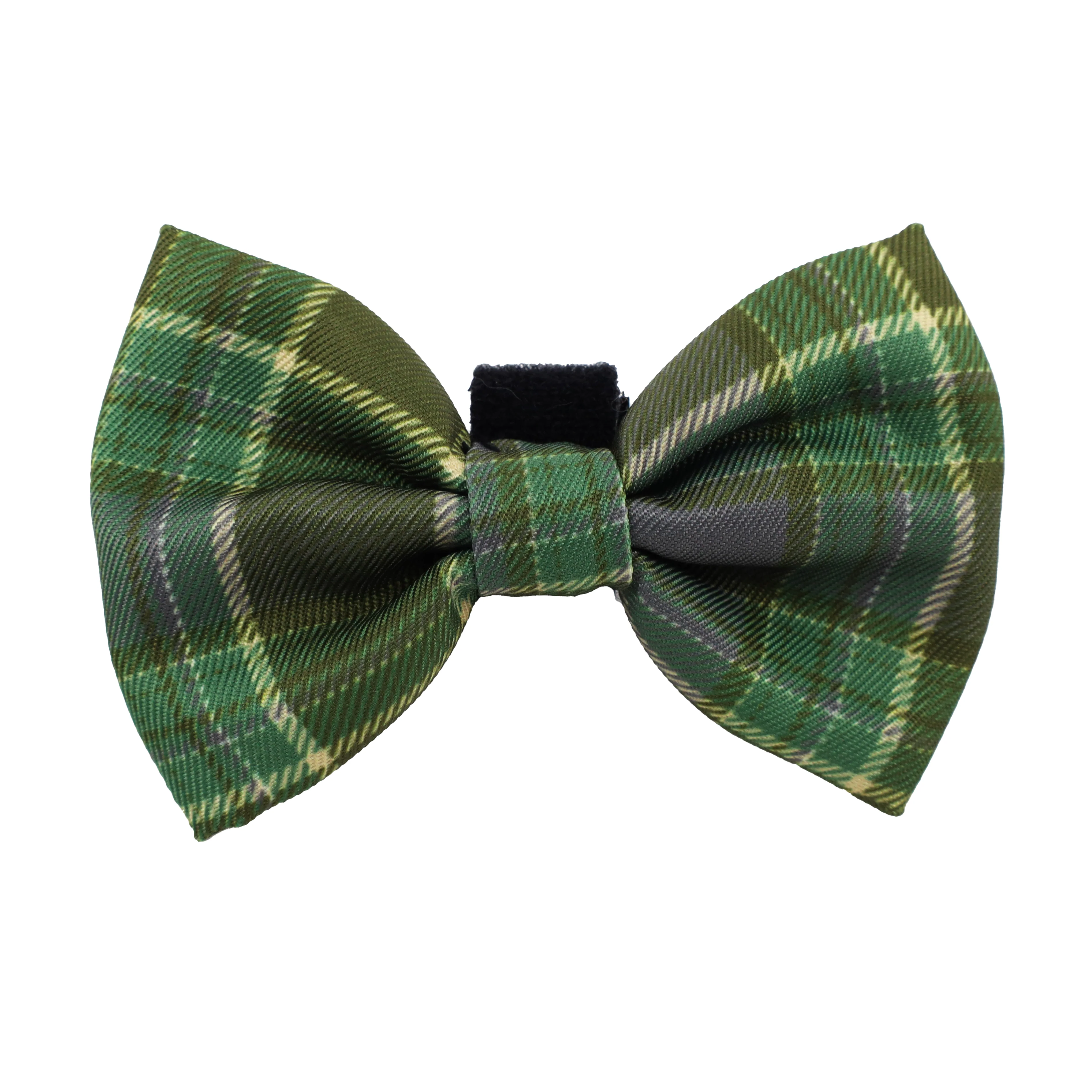 Green Plaid: Bow Tie - Image 3