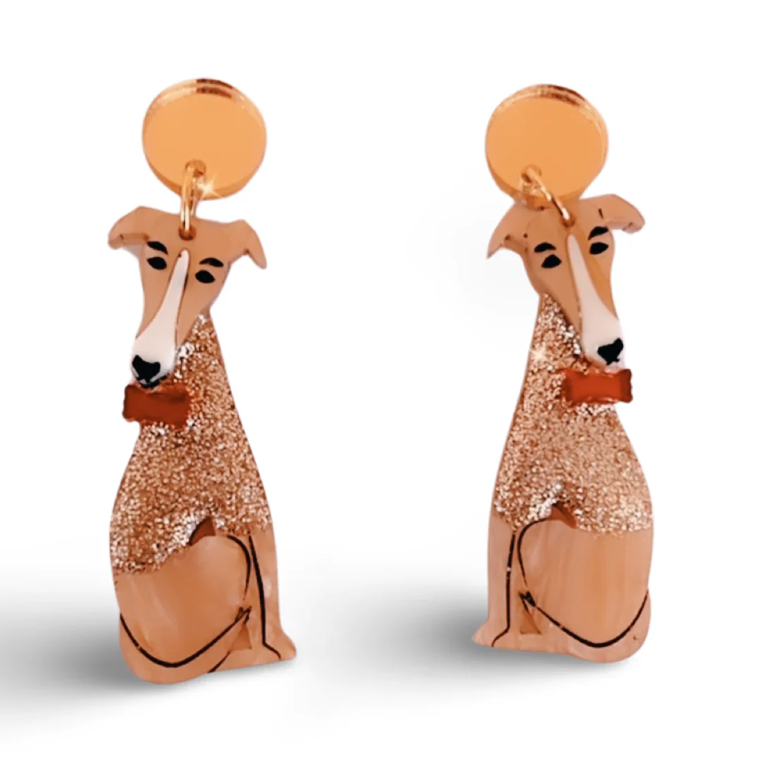 Greyhound Pet Earrings - Image 3