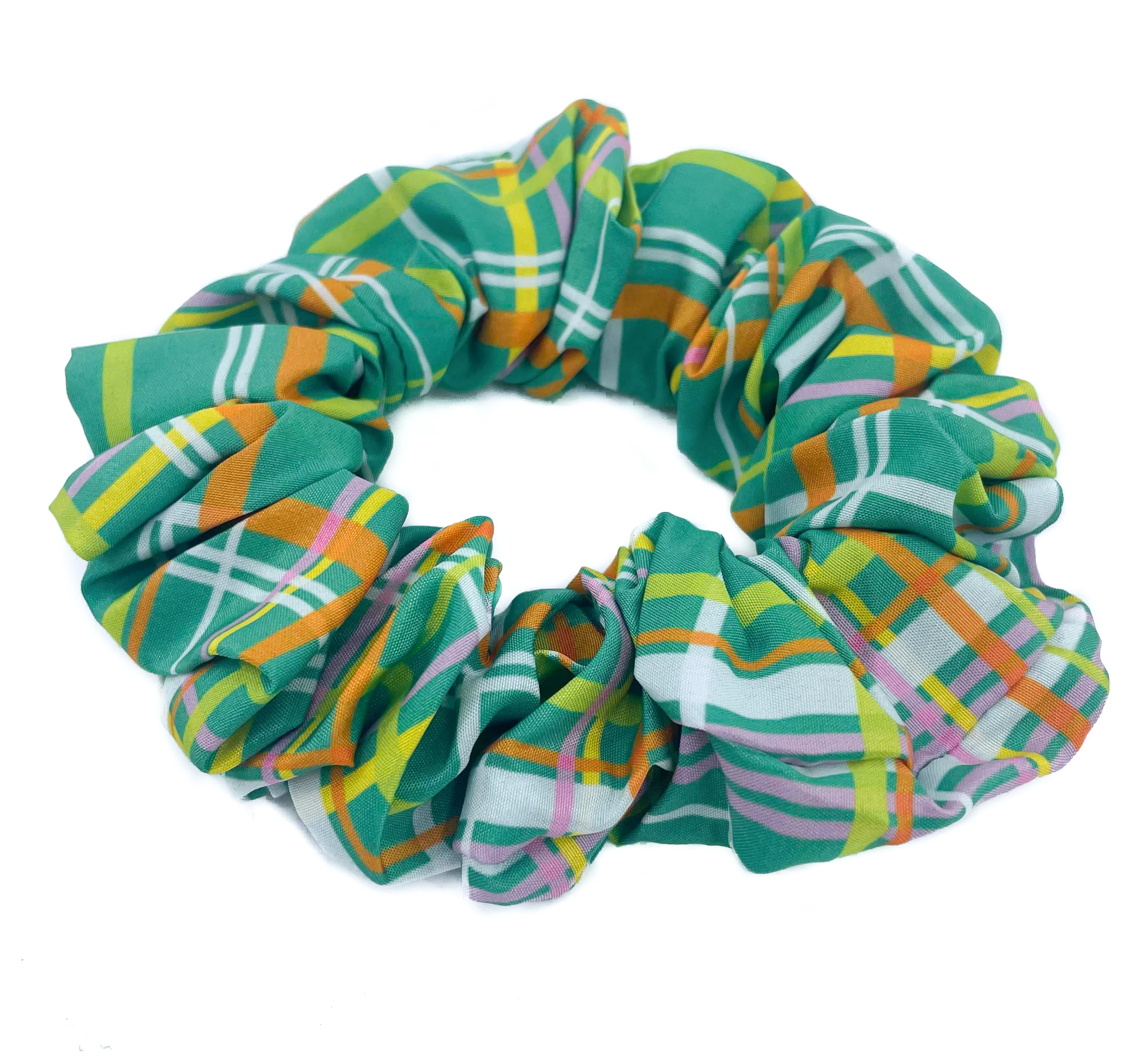 Groovy Grid Scrunchie
