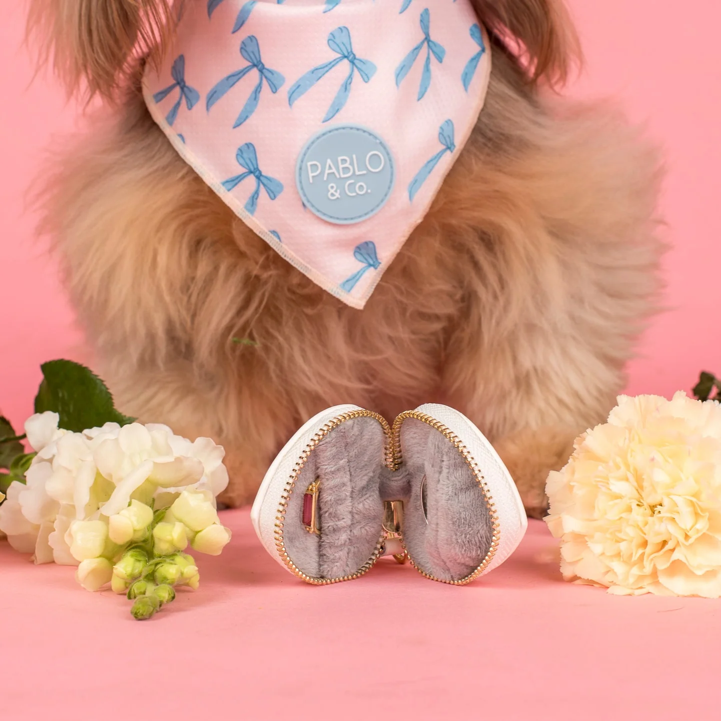 Heart Dog Ring Bearer Pouch - Image 12