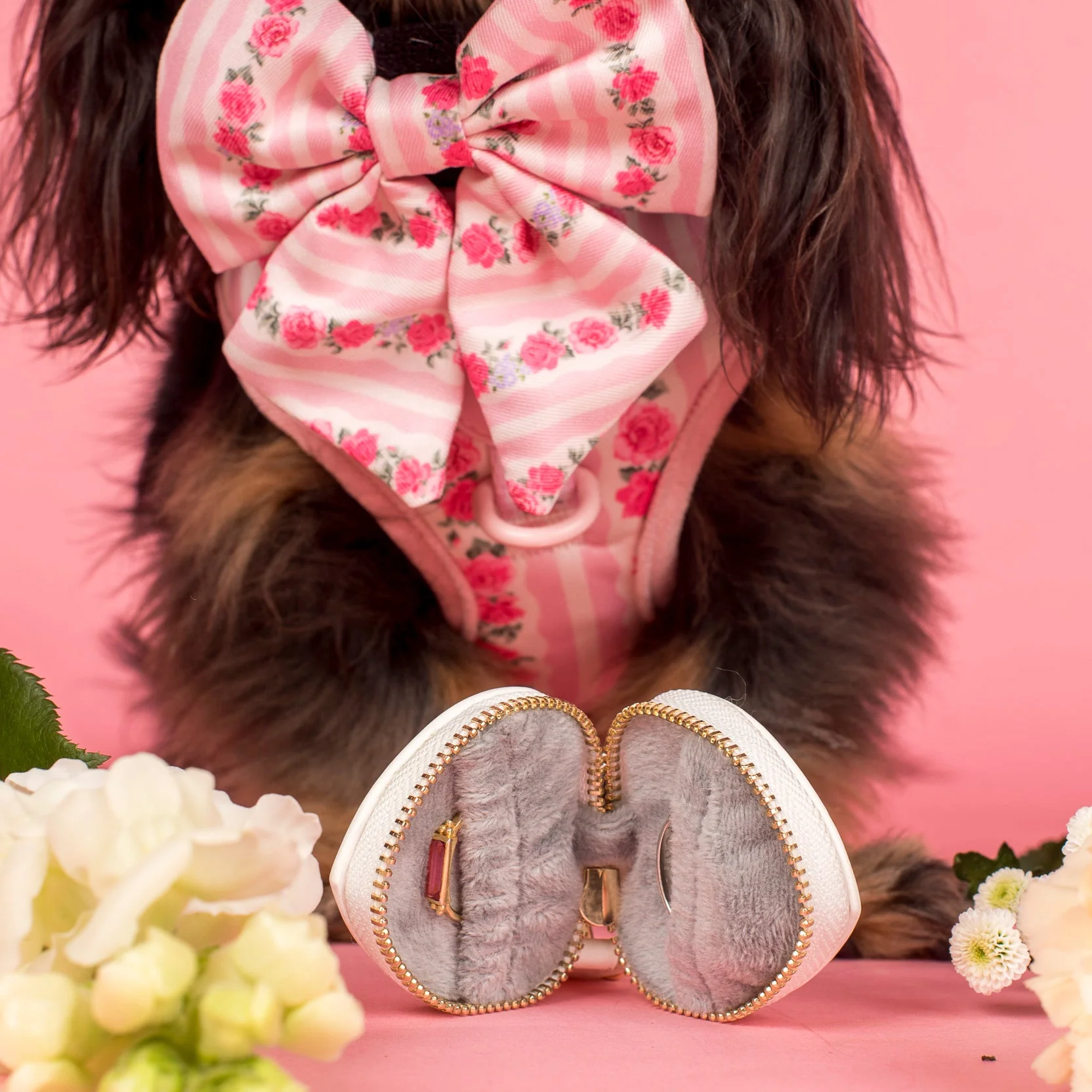 Heart Dog Ring Bearer Pouch - Image 8