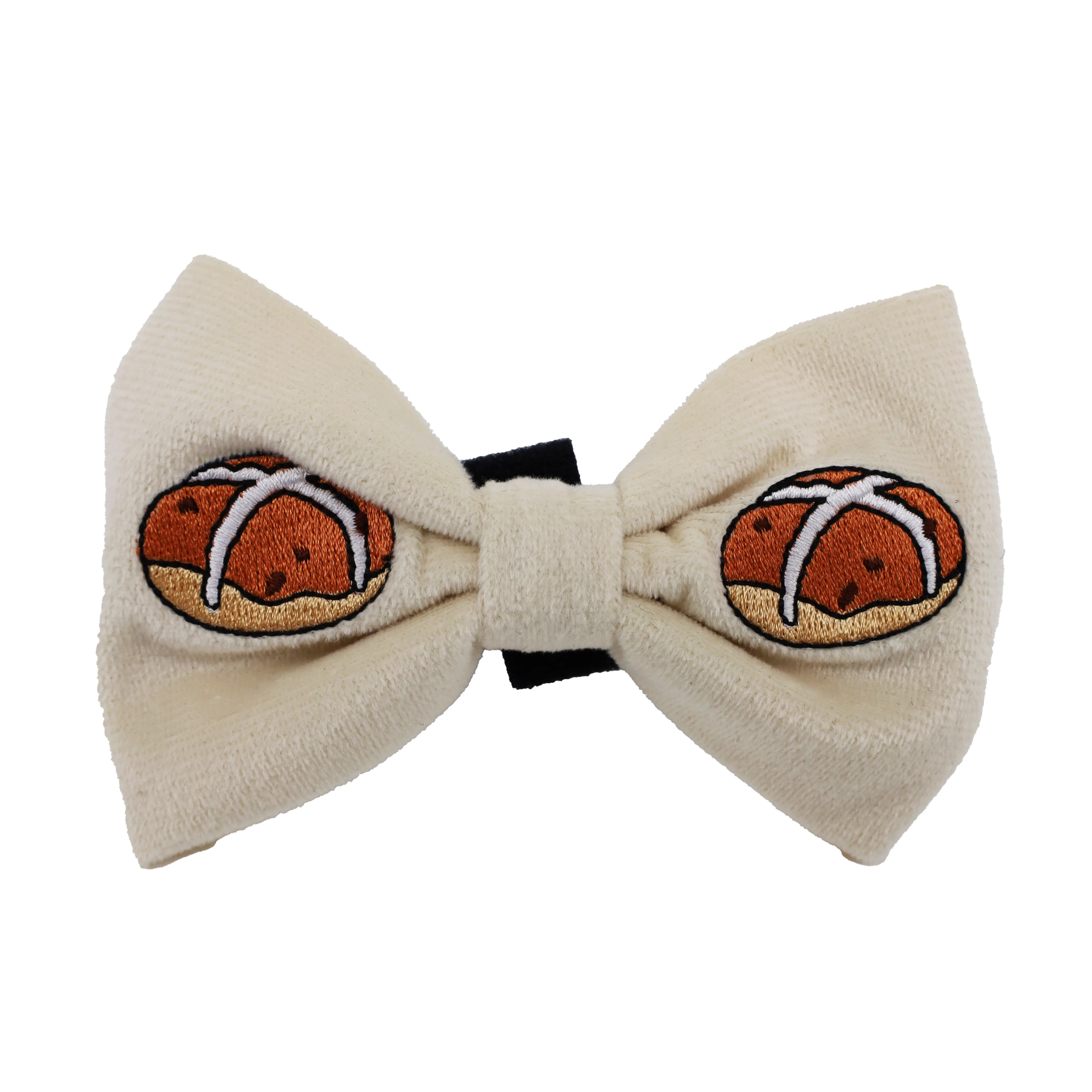 Hot Cross Buns: Velvet Bow Tie - Image 5