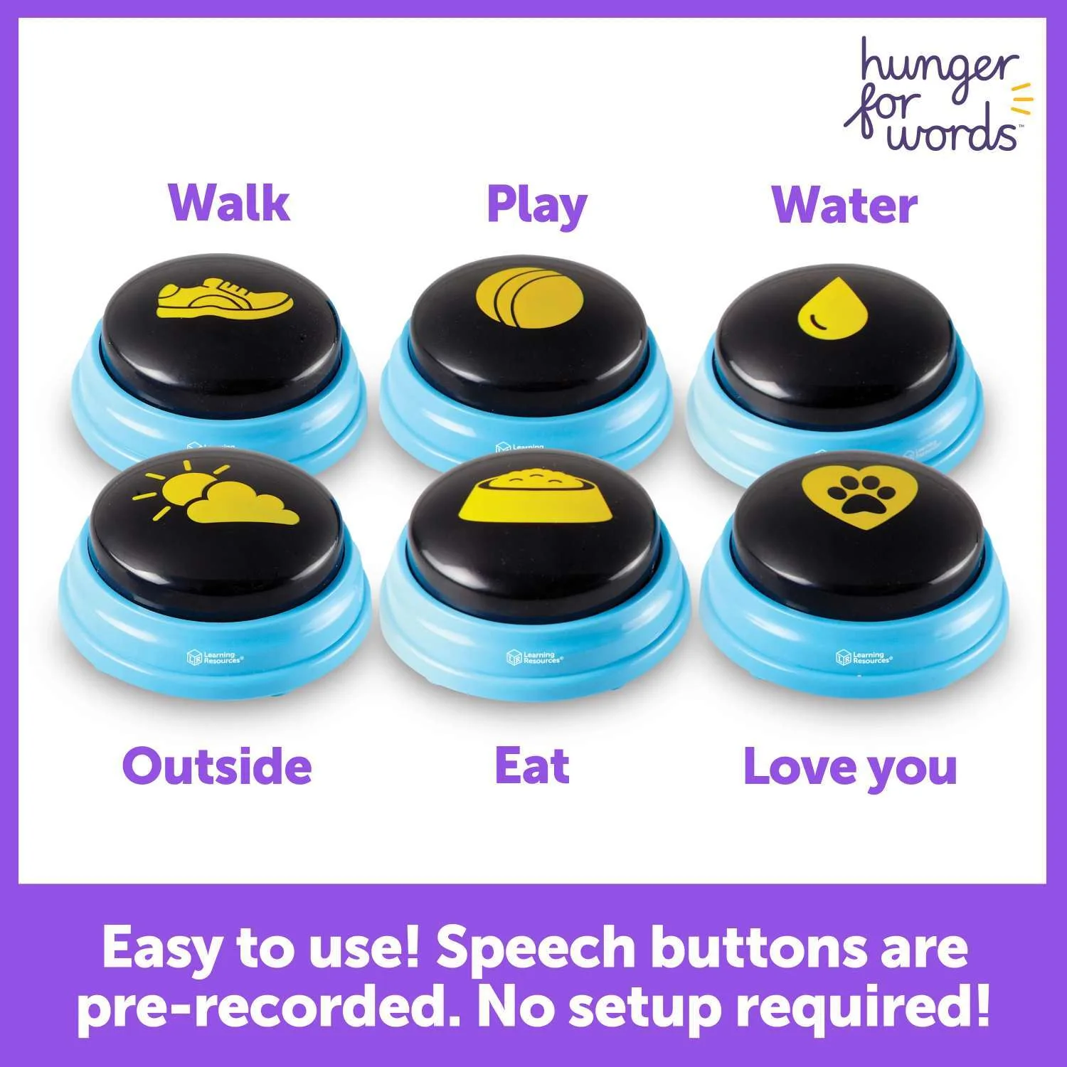 Hunger For Words Talking Pet Essential Words Set - Image 3