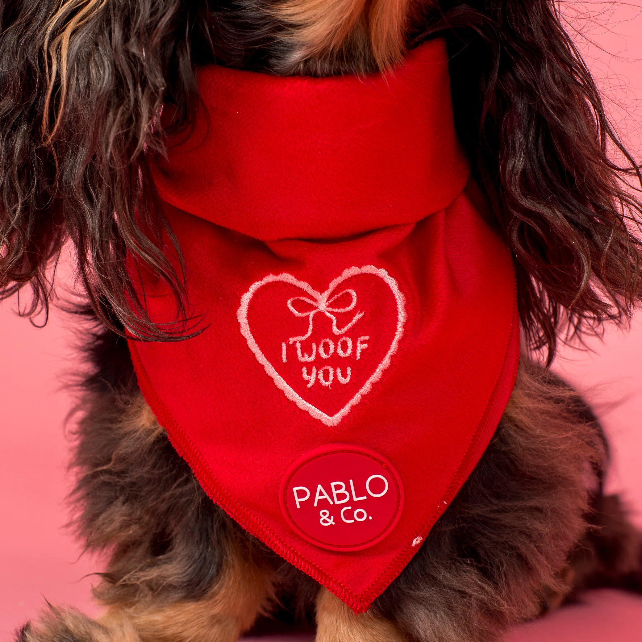 I Woof You: Dog Bandana - Image 2