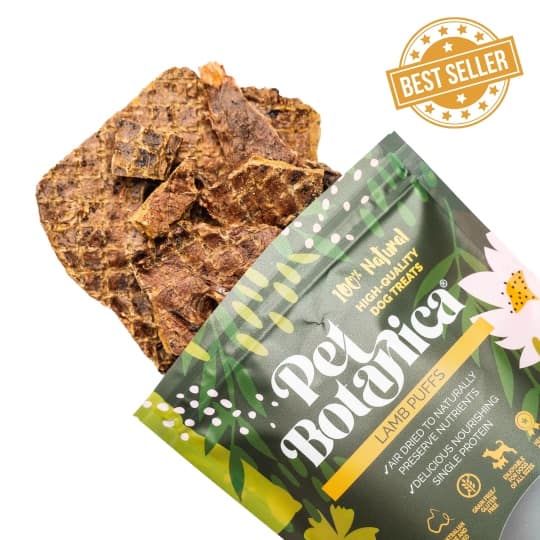 Pet Botanica: Lamb Puffs Dog Treats