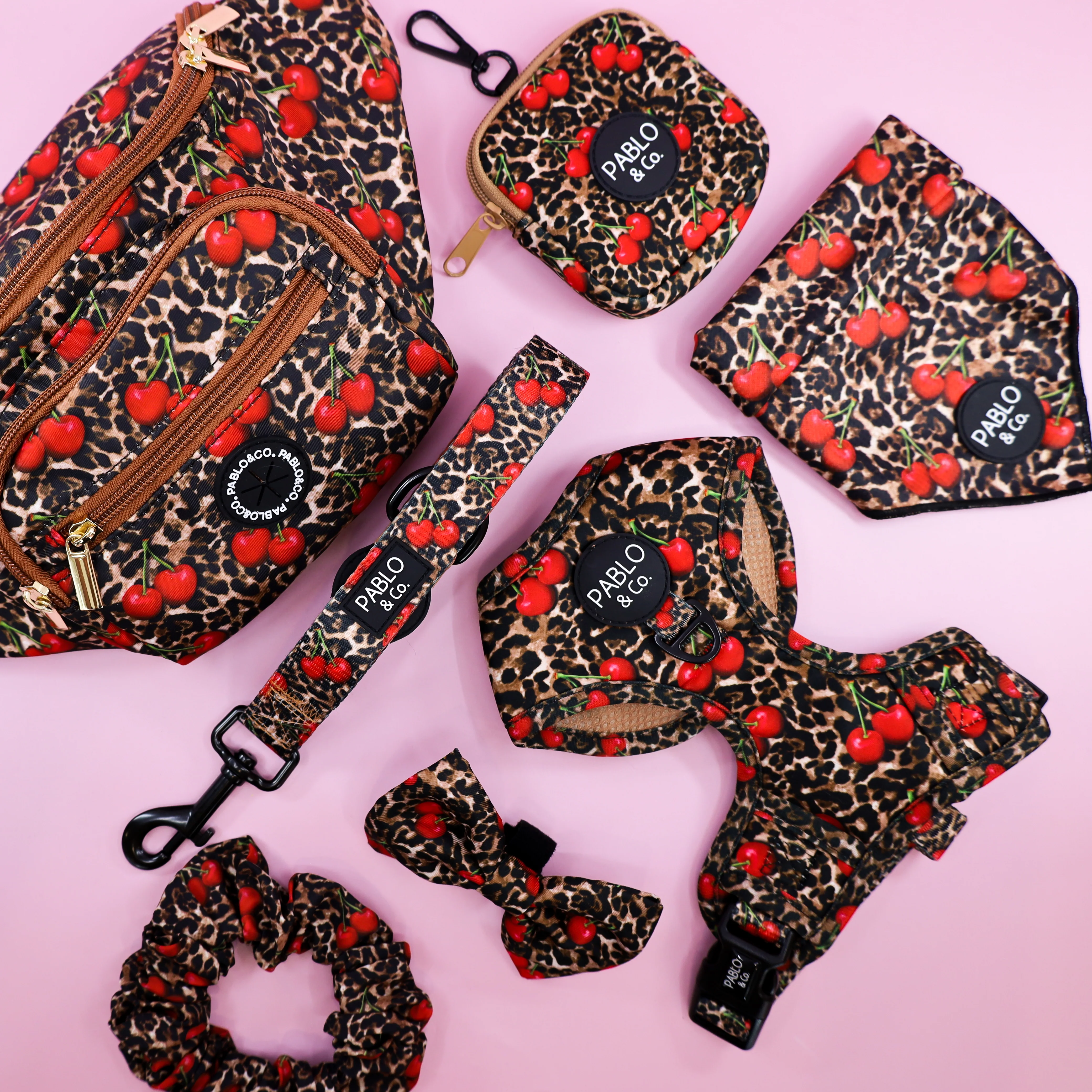 Leopard Cherries: Adjustable Harness - Image 2