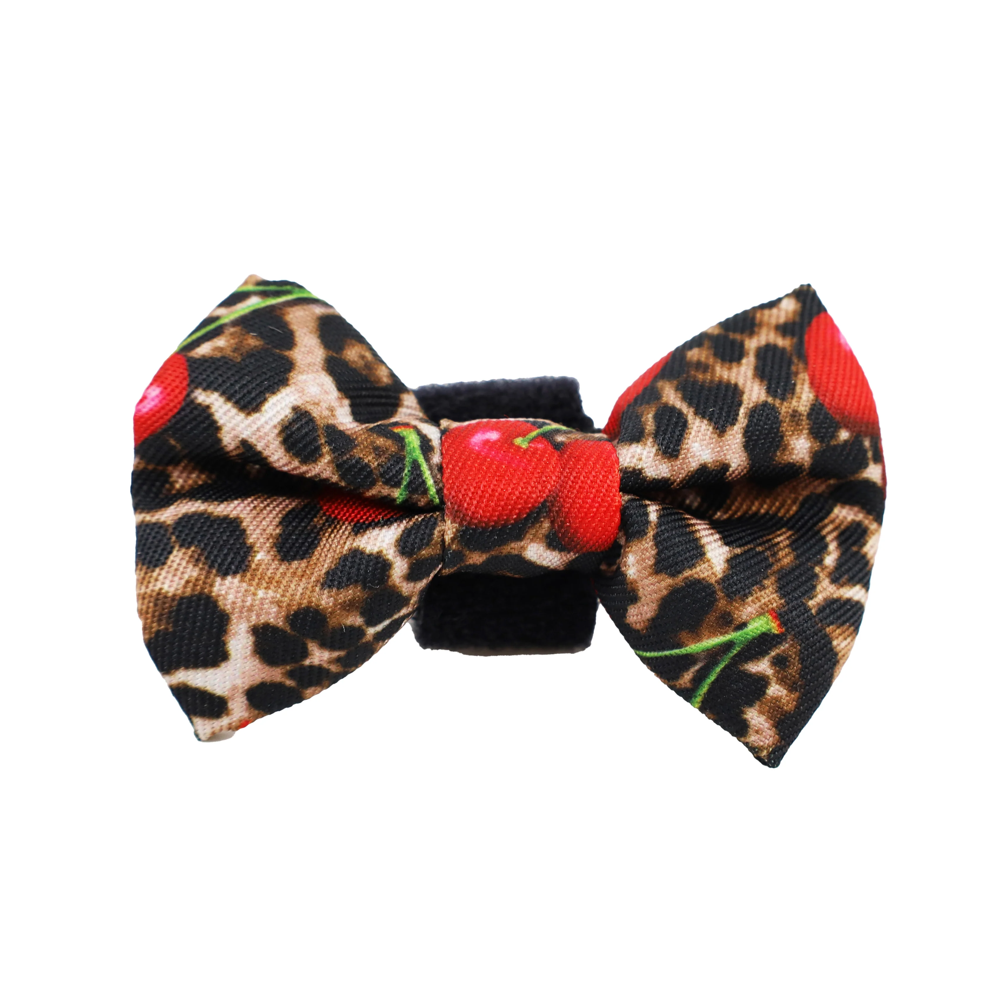 Leopard Cherries: Cat Bow Tie